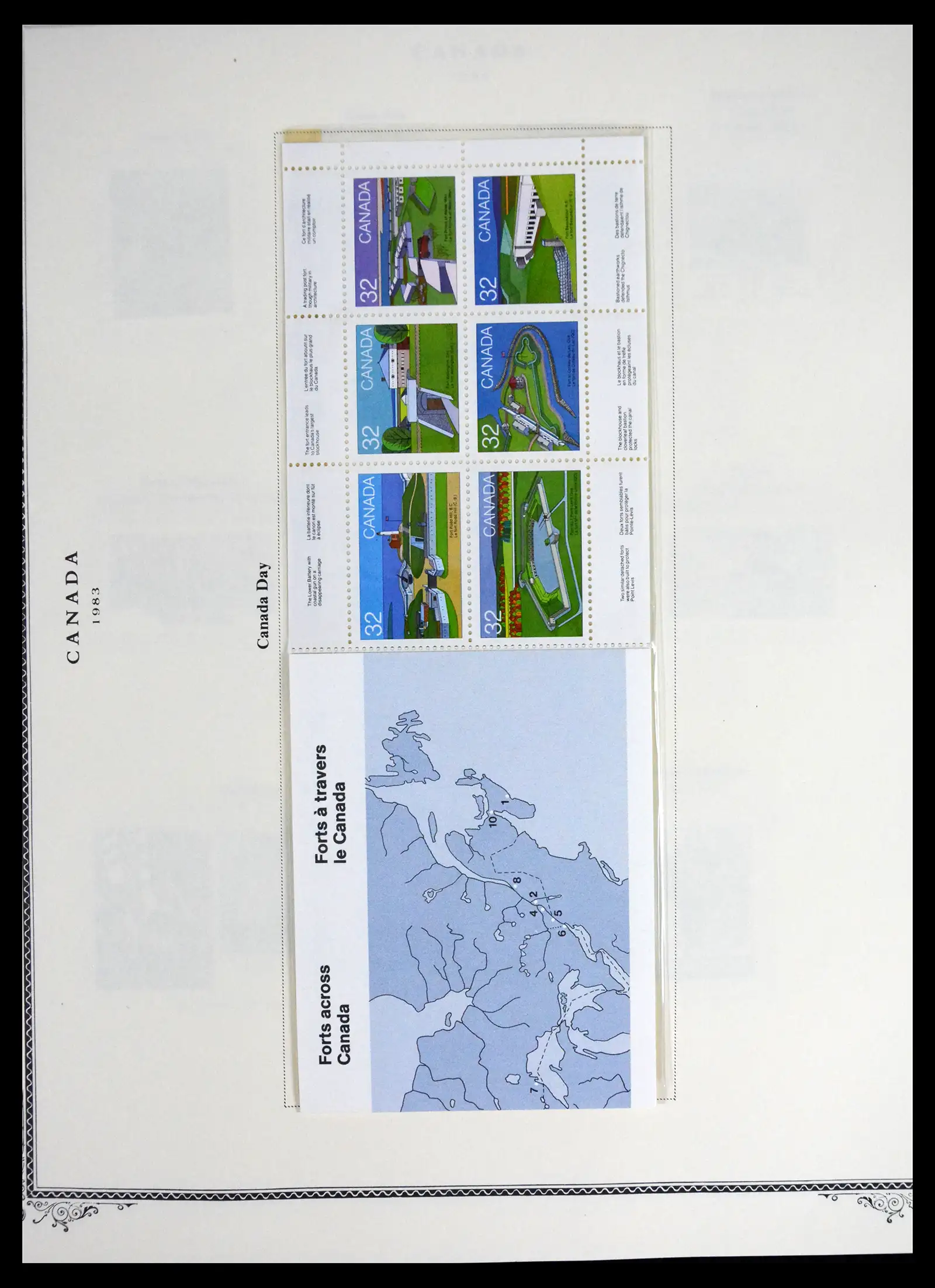 41330 0079 - Stamp collection 41330 Canada and territories supercollection 1851-1987.