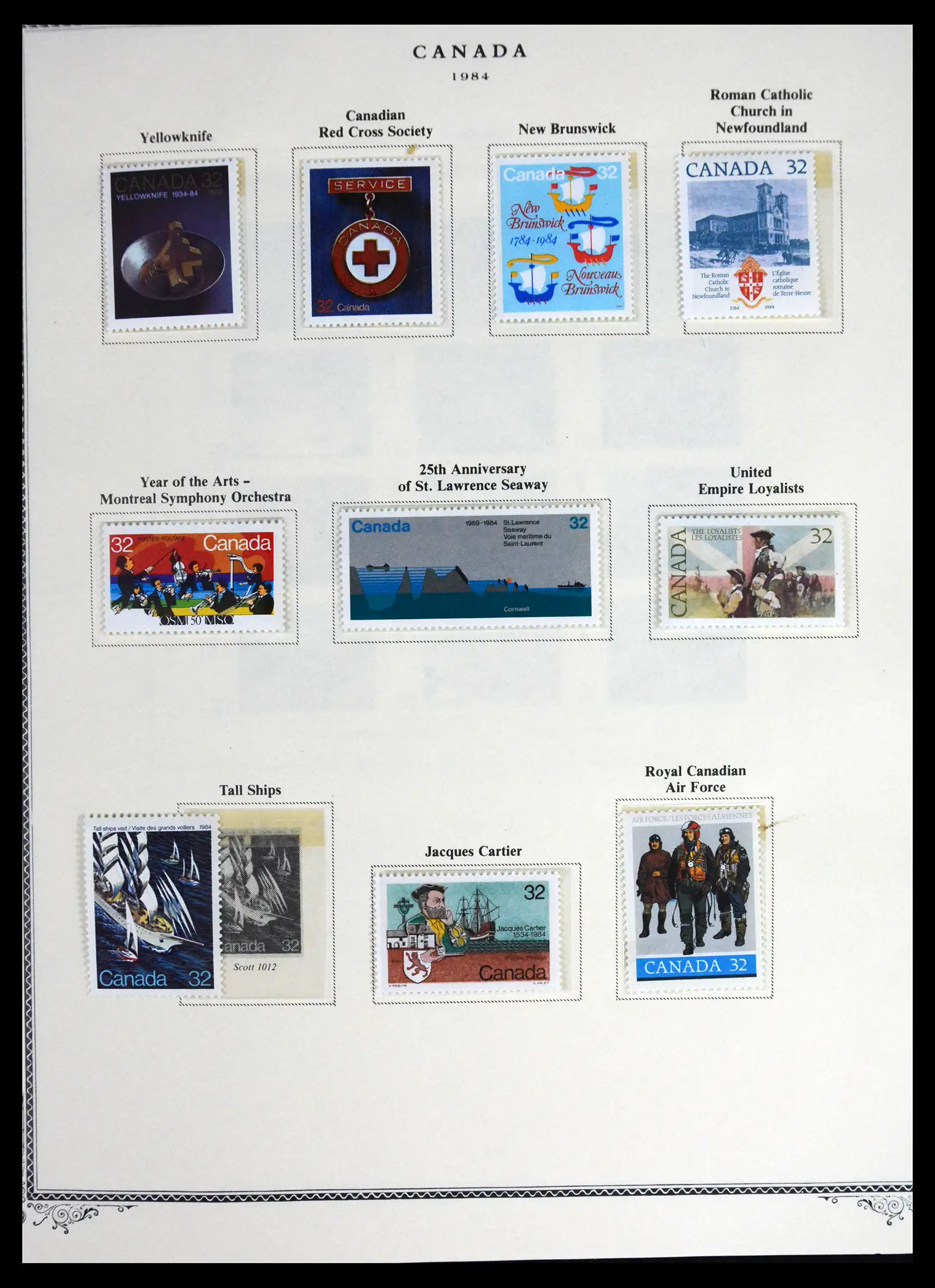 41330 0080 - Stamp collection 41330 Canada and territories supercollection 1851-1987.