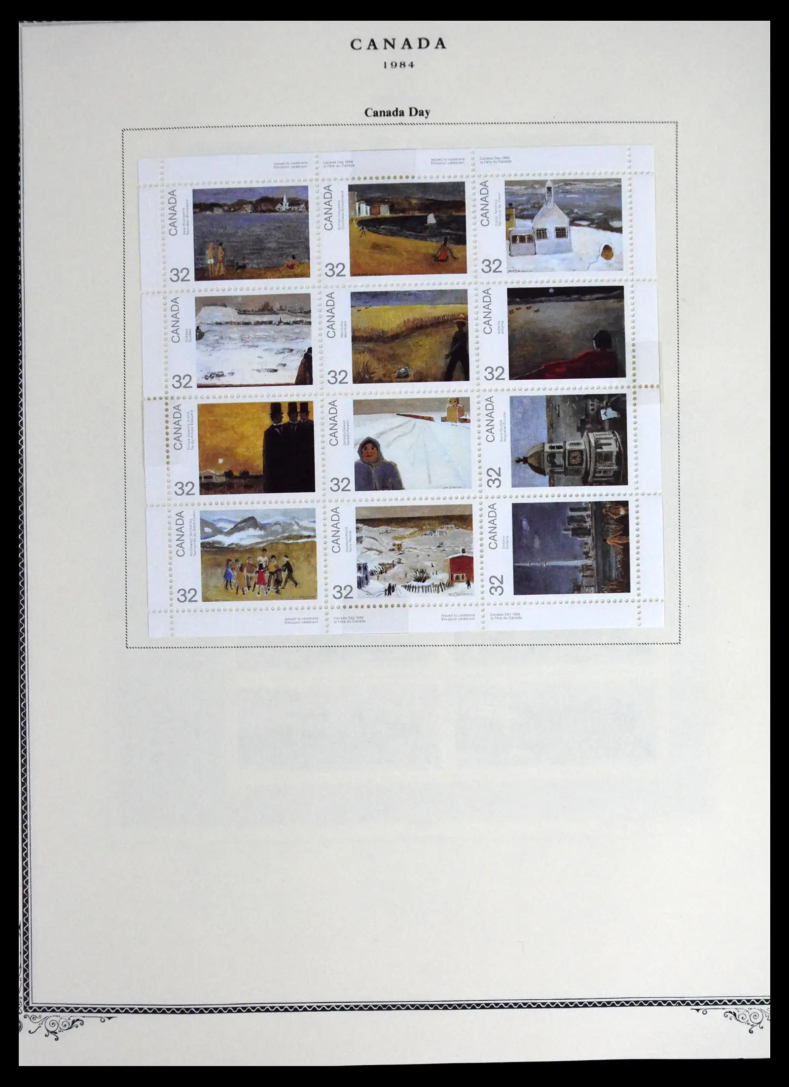 41330 0081 - Stamp collection 41330 Canada and territories supercollection 1851-1987.