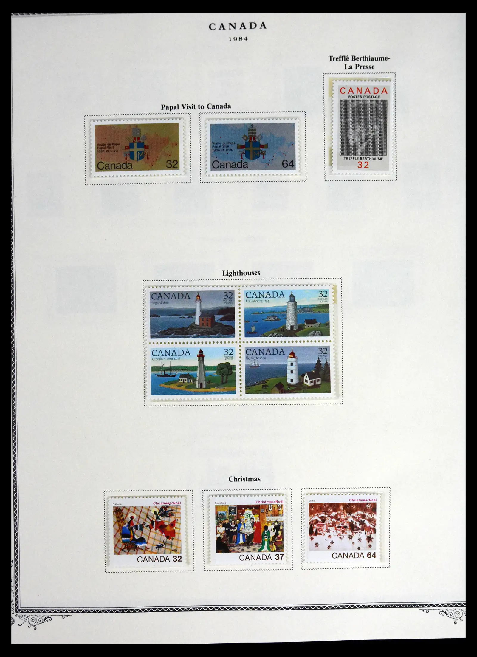 41330 0083 - Stamp collection 41330 Canada and territories supercollection 1851-1987.