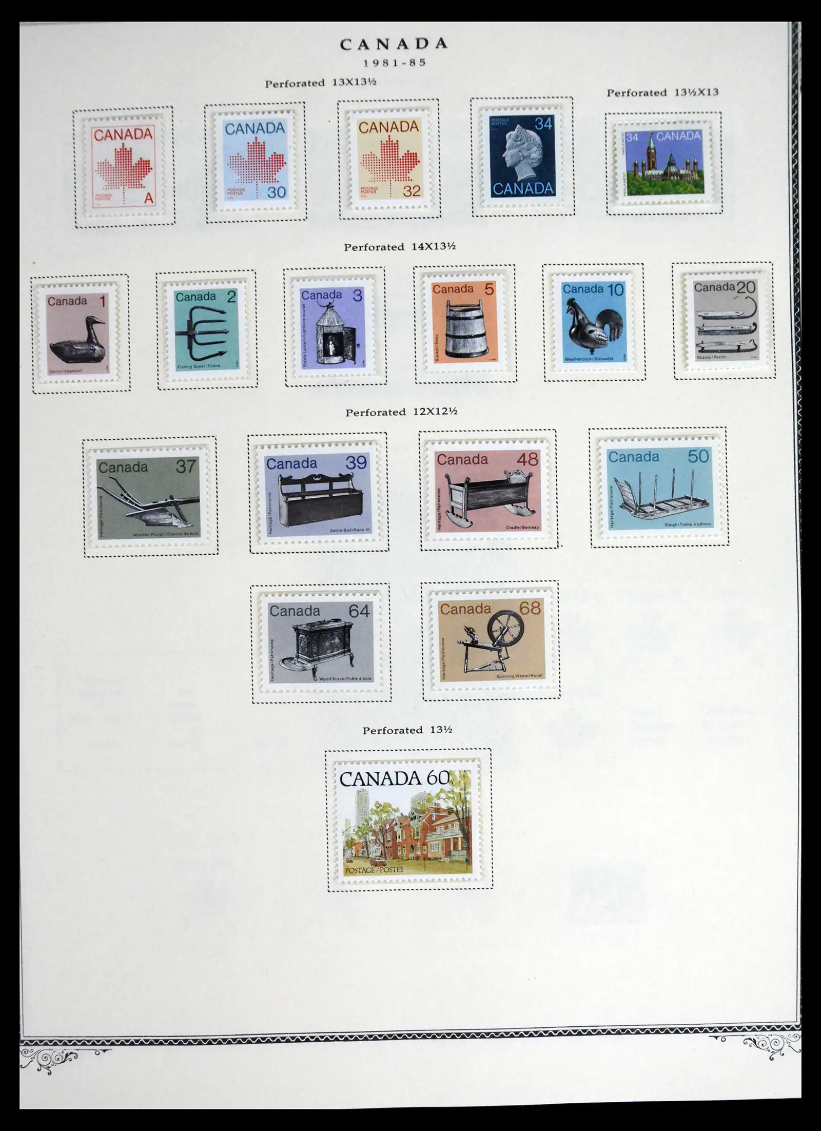 41330 0084 - Stamp collection 41330 Canada and territories supercollection 1851-1987.