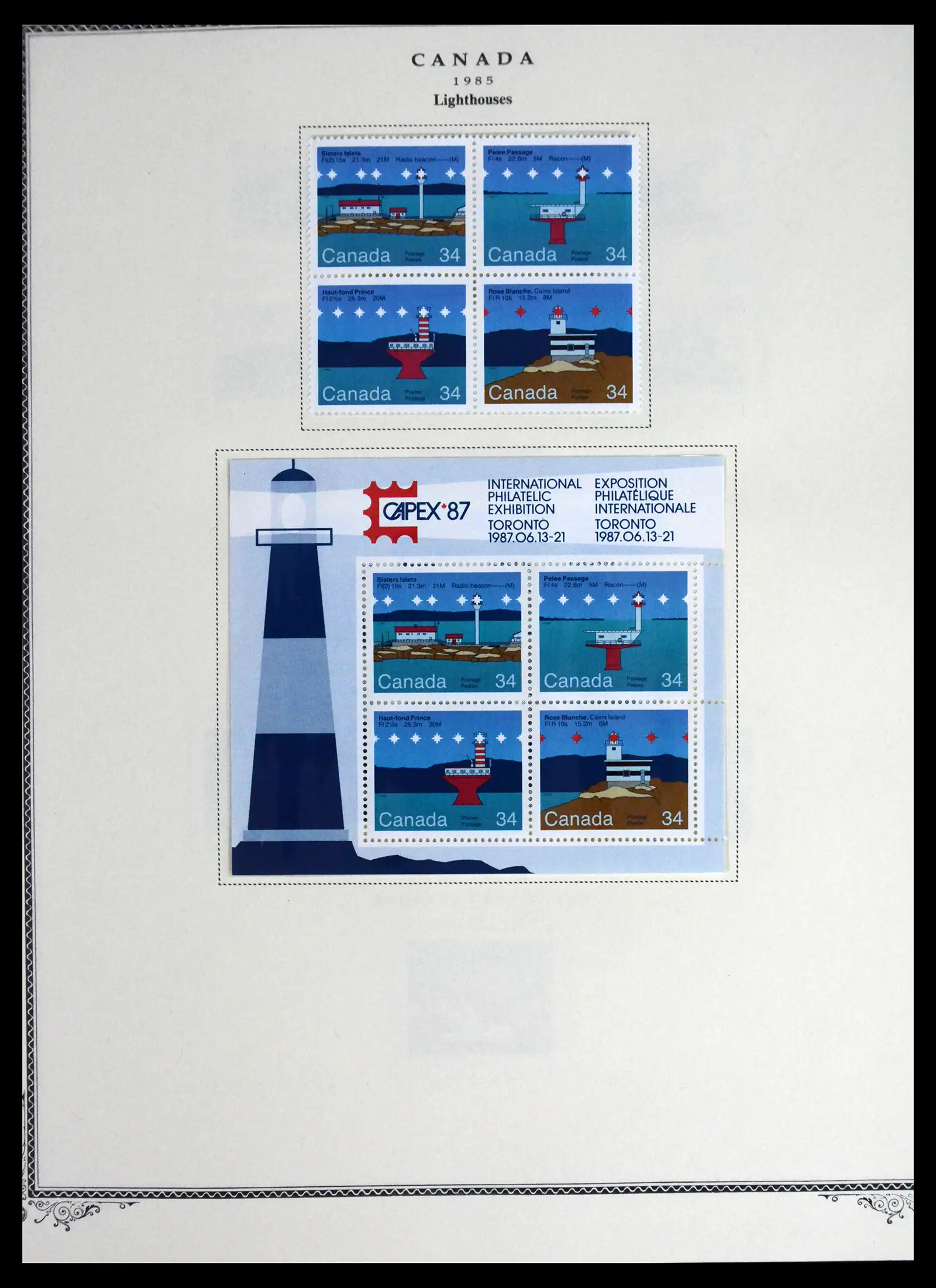 41330 0088 - Stamp collection 41330 Canada and territories supercollection 1851-1987.