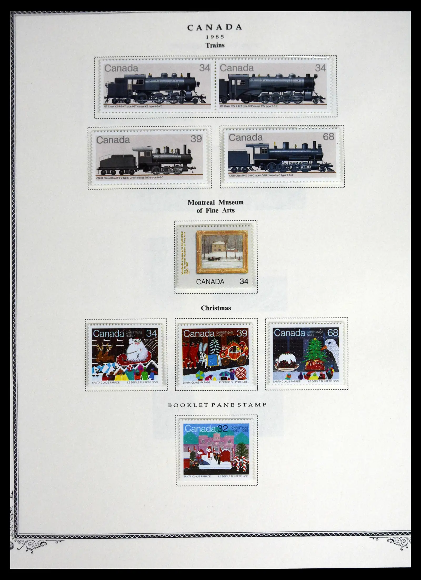 41330 0089 - Stamp collection 41330 Canada and territories supercollection 1851-1987.