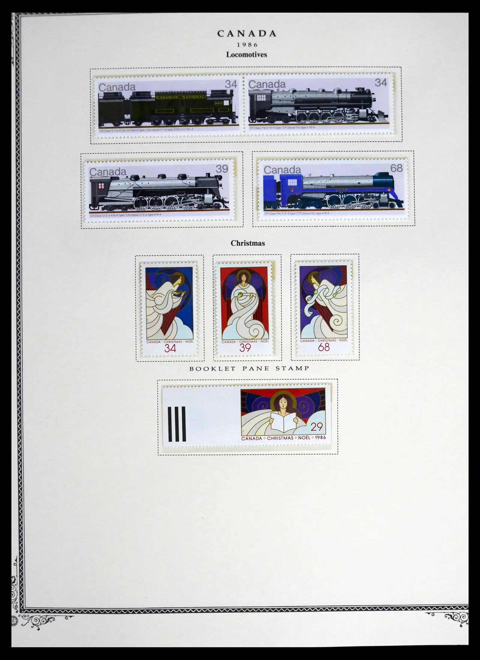 41330 0093 - Stamp collection 41330 Canada and territories supercollection 1851-1987.
