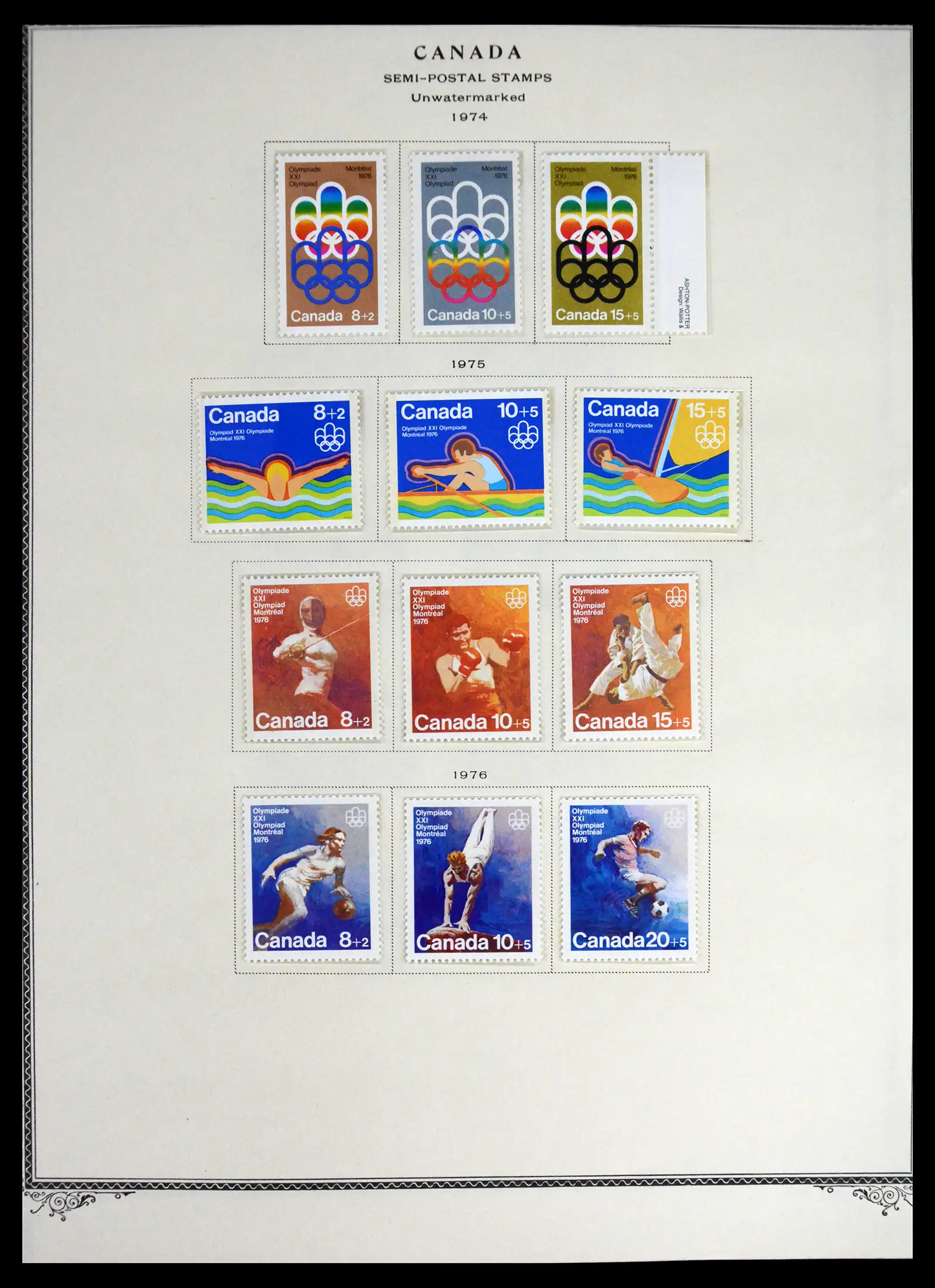41330 0098 - Stamp collection 41330 Canada and territories supercollection 1851-1987.
