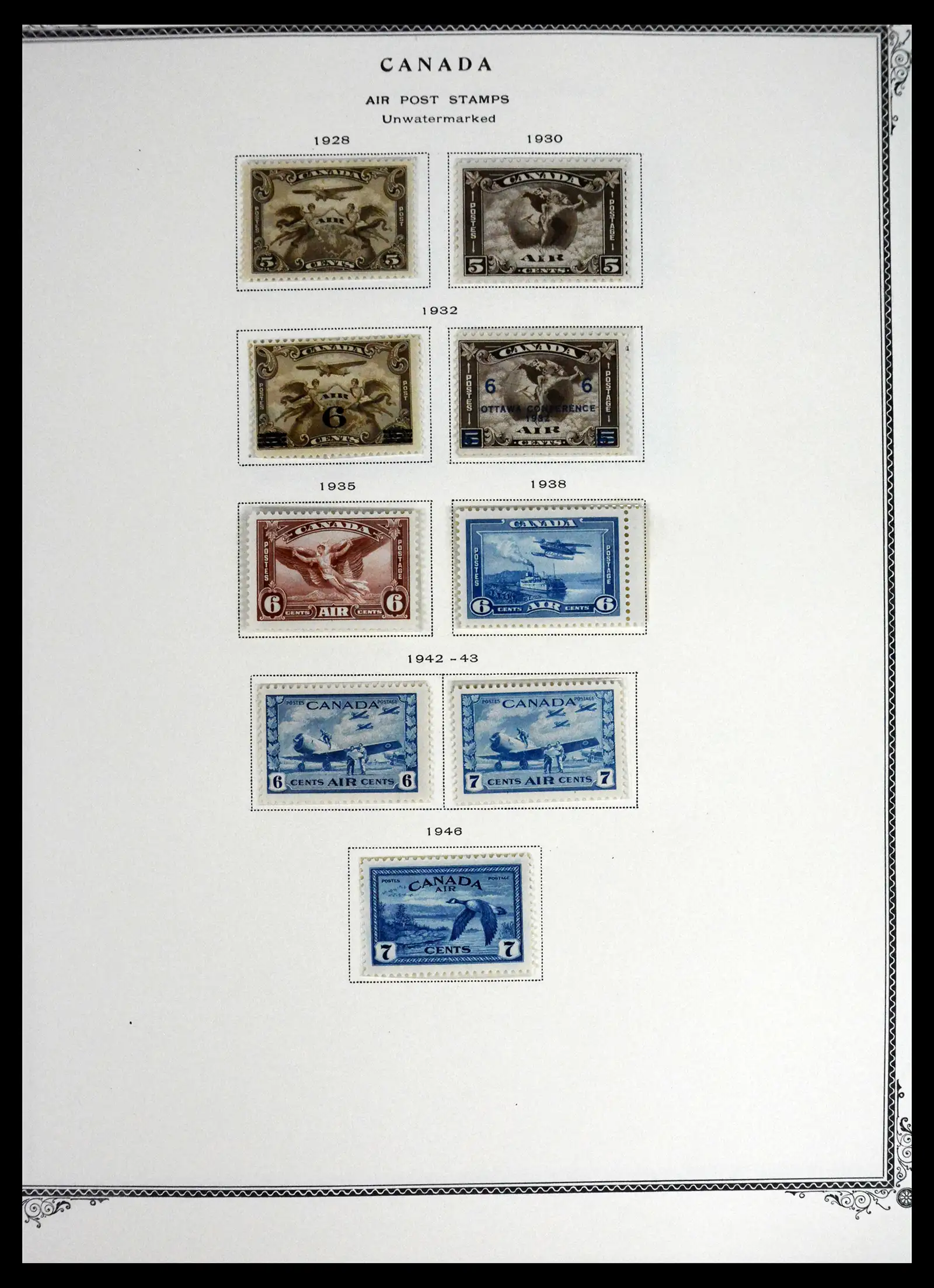 41330 0099 - Stamp collection 41330 Canada and territories supercollection 1851-1987.