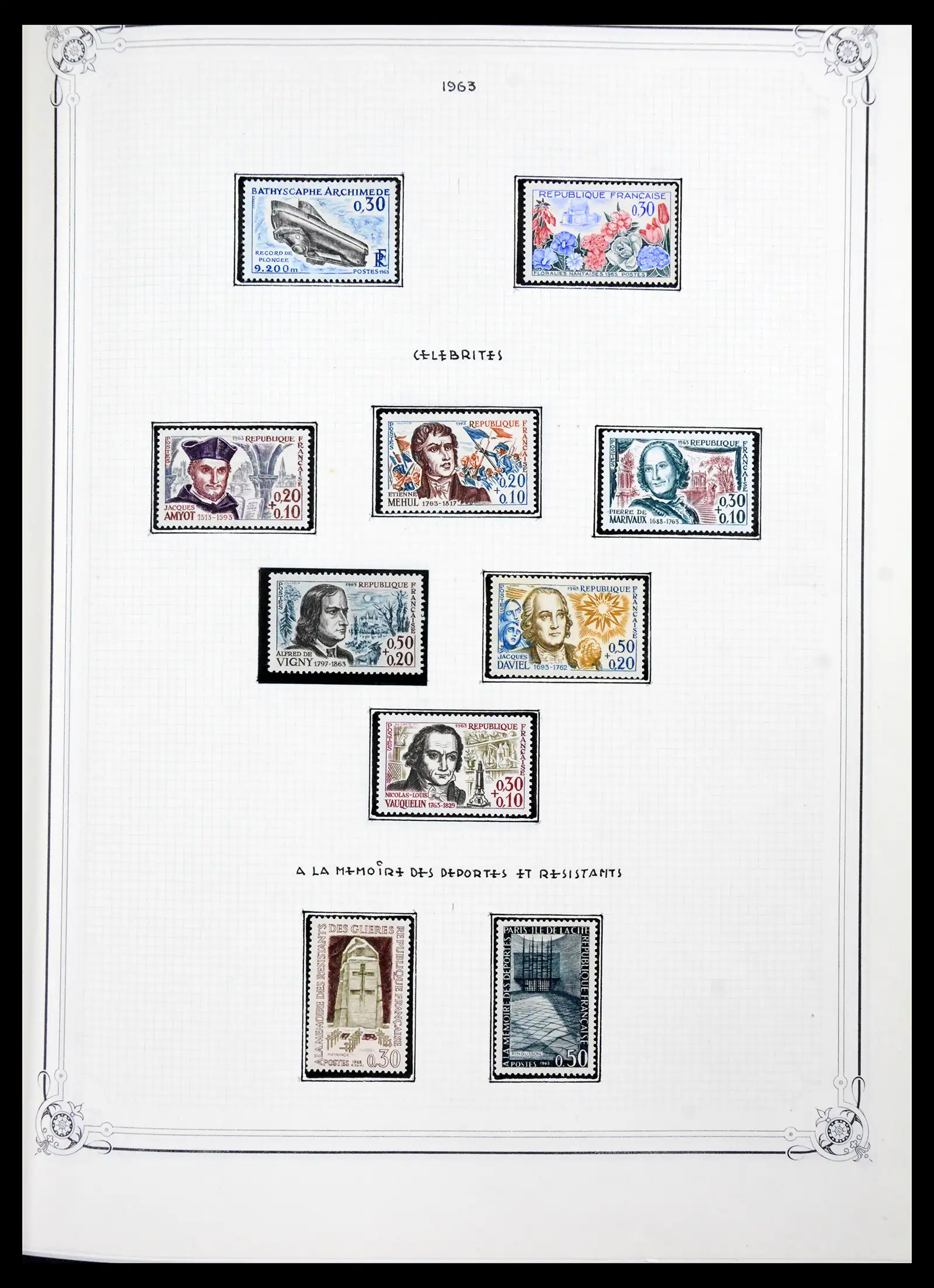 41337 0002 - Stamp collection 41337 France 1962-2005.