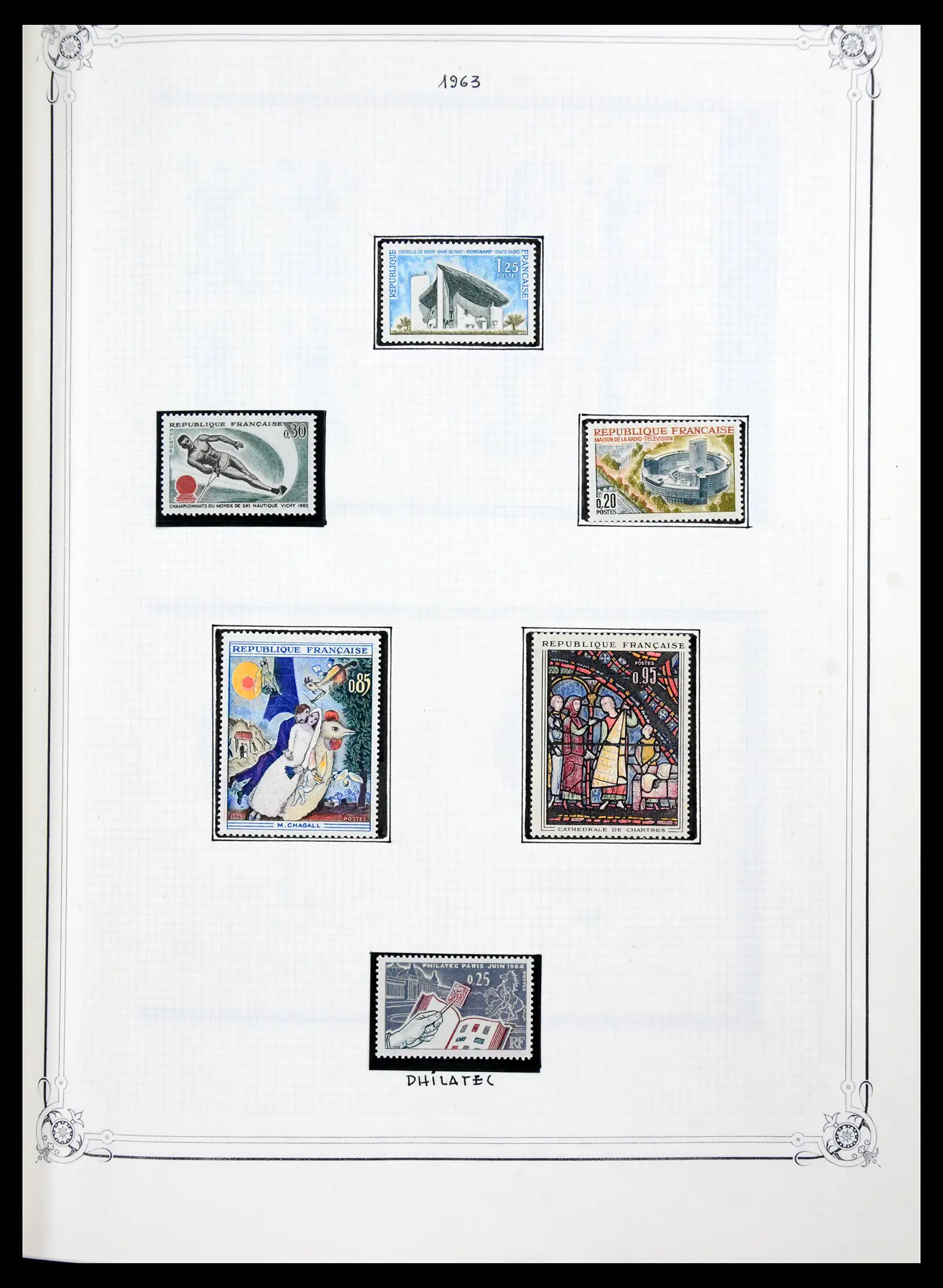 41337 0006 - Stamp collection 41337 France 1962-2005.