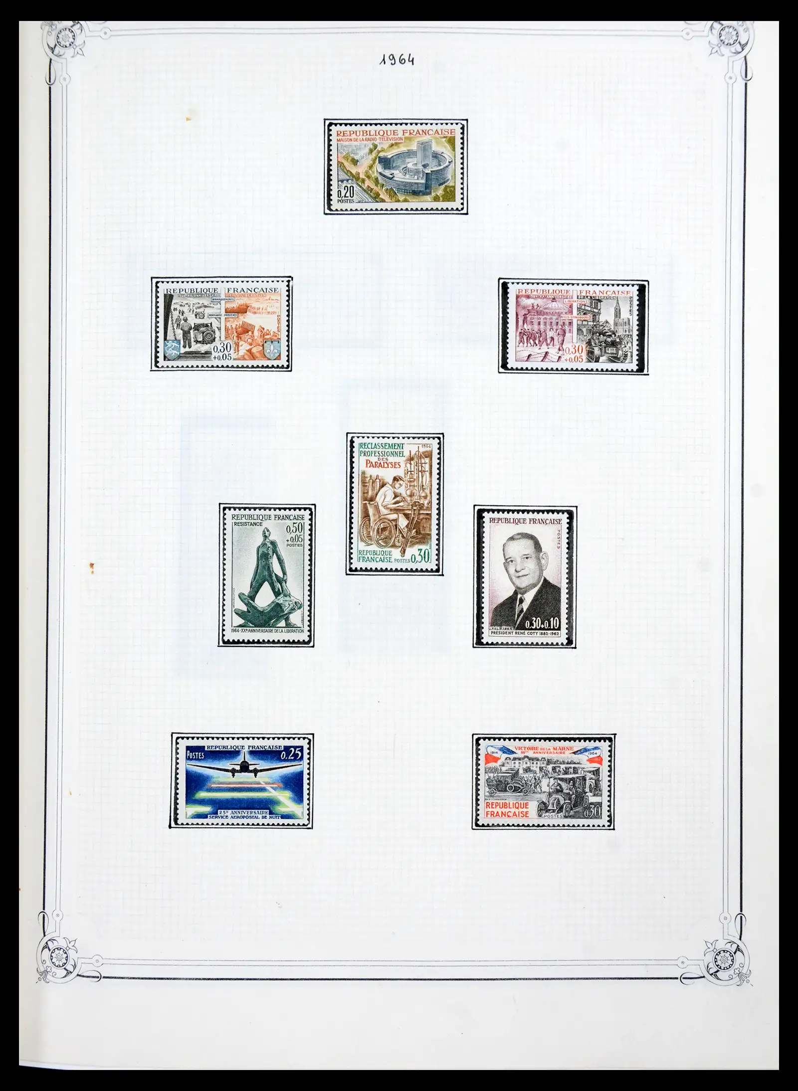 41337 0009 - Stamp collection 41337 France 1962-2005.
