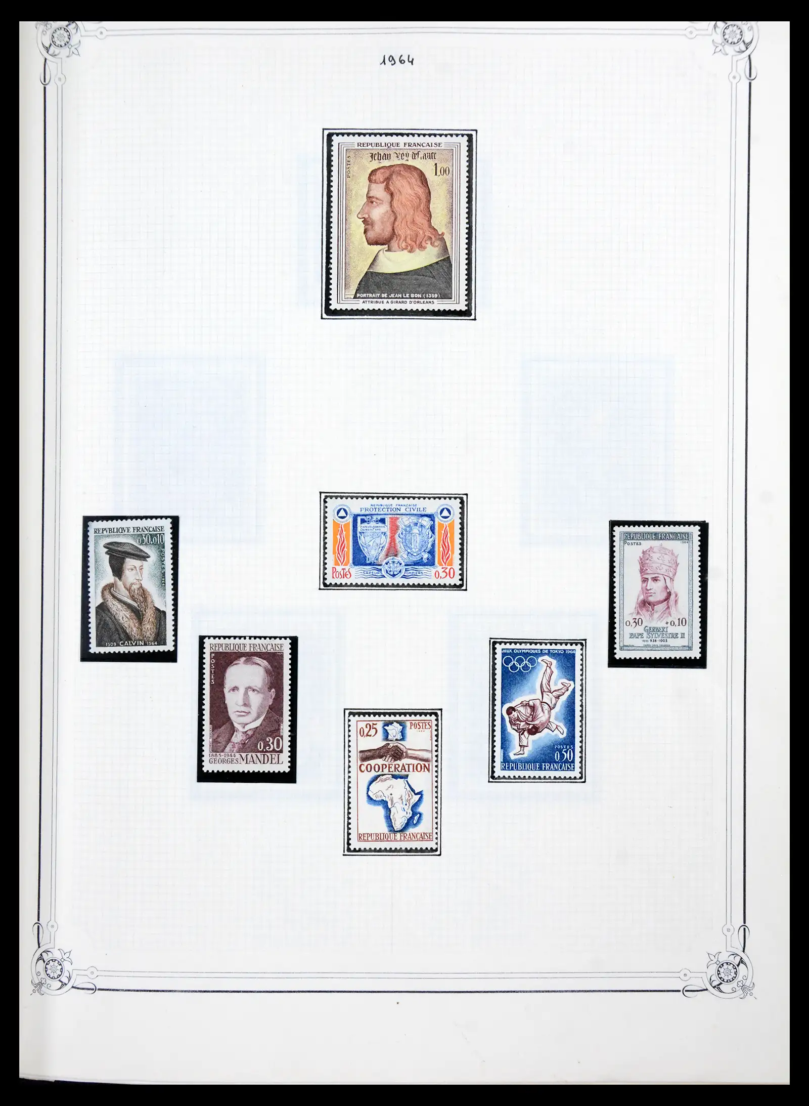 41337 0012 - Stamp collection 41337 France 1962-2005.