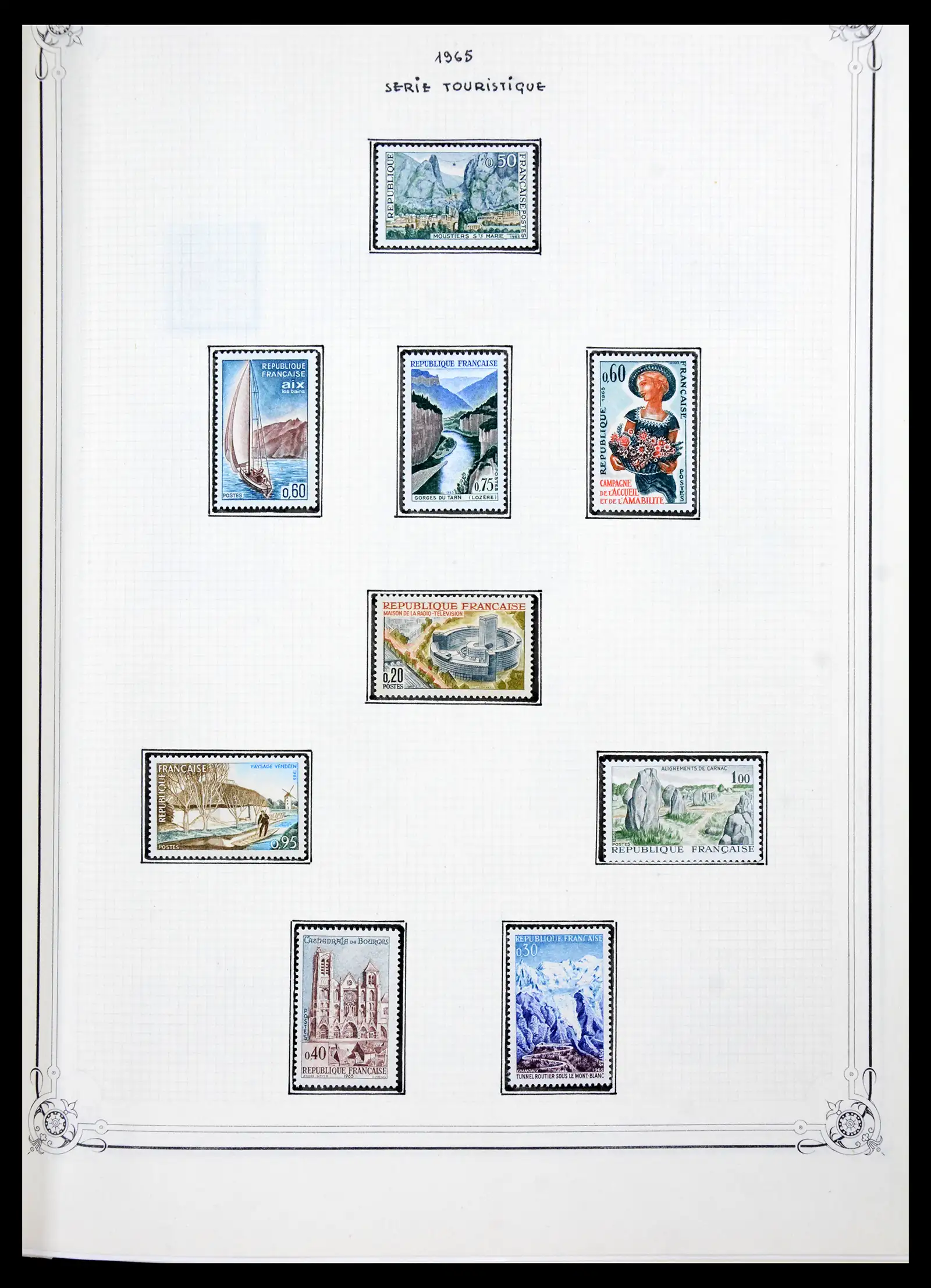 41337 0014 - Stamp collection 41337 France 1962-2005.