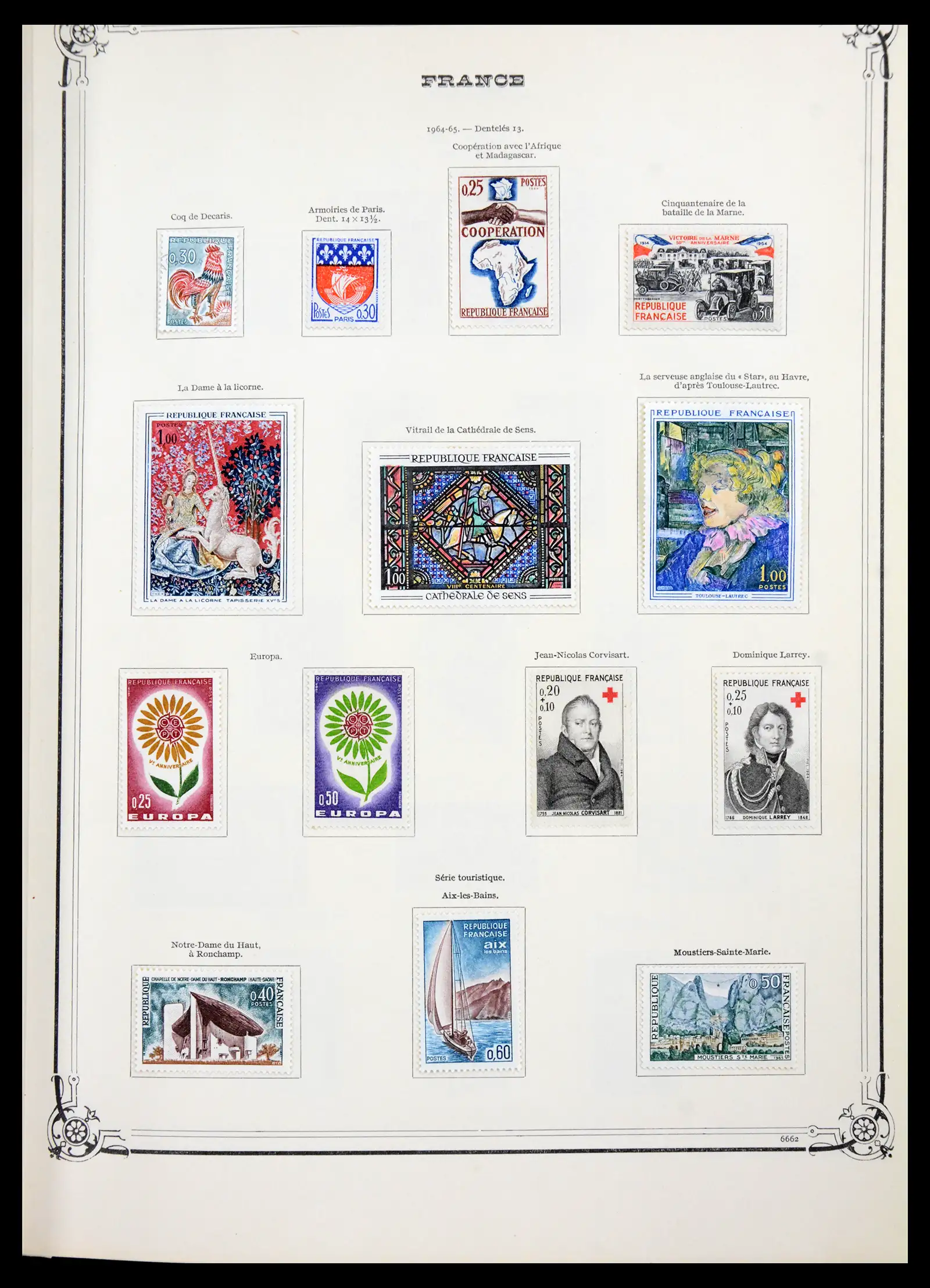 41337 0016 - Stamp collection 41337 France 1962-2005.