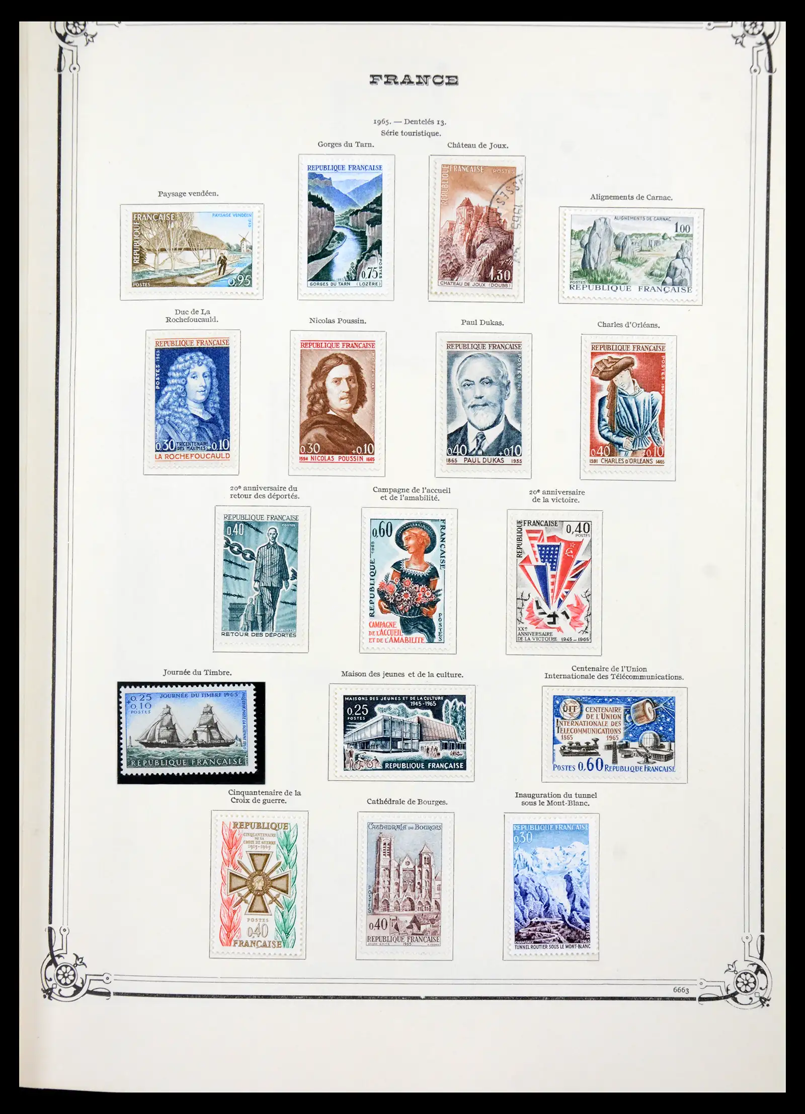 41337 0017 - Stamp collection 41337 France 1962-2005.
