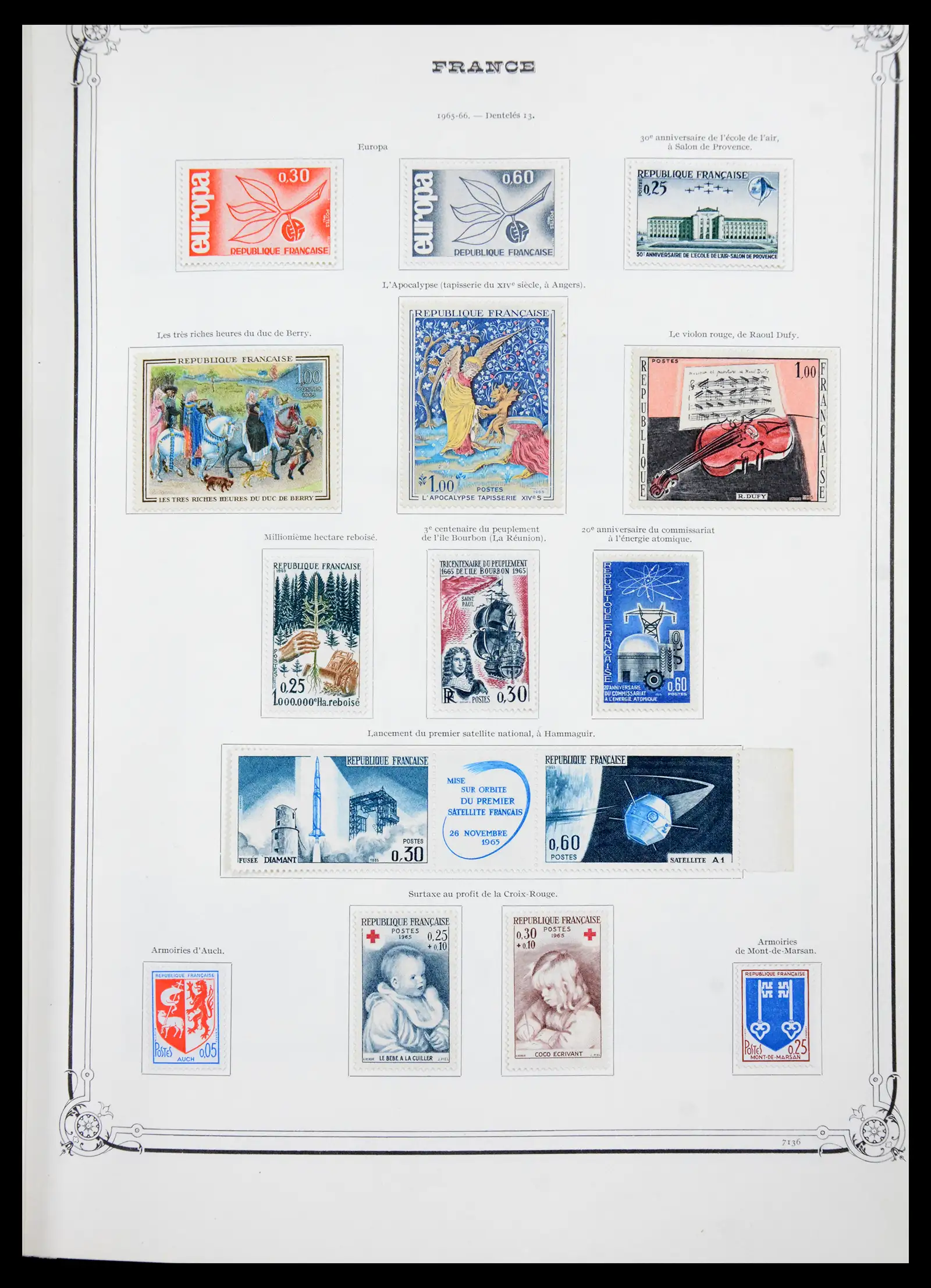 41337 0020 - Stamp collection 41337 France 1962-2005.
