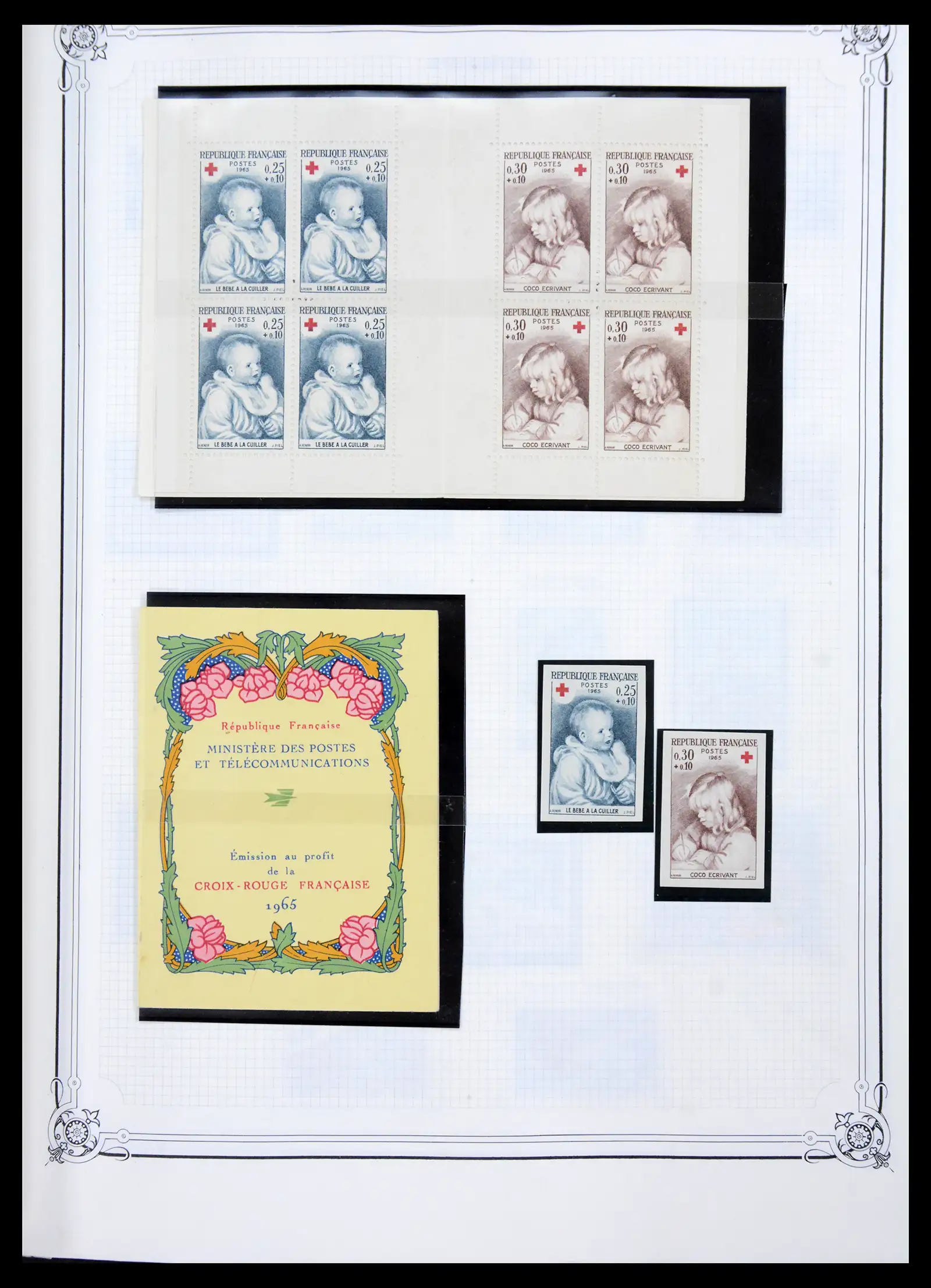 41337 0022 - Postzegelverzameling 41337 Frankrijk 1962-2005.