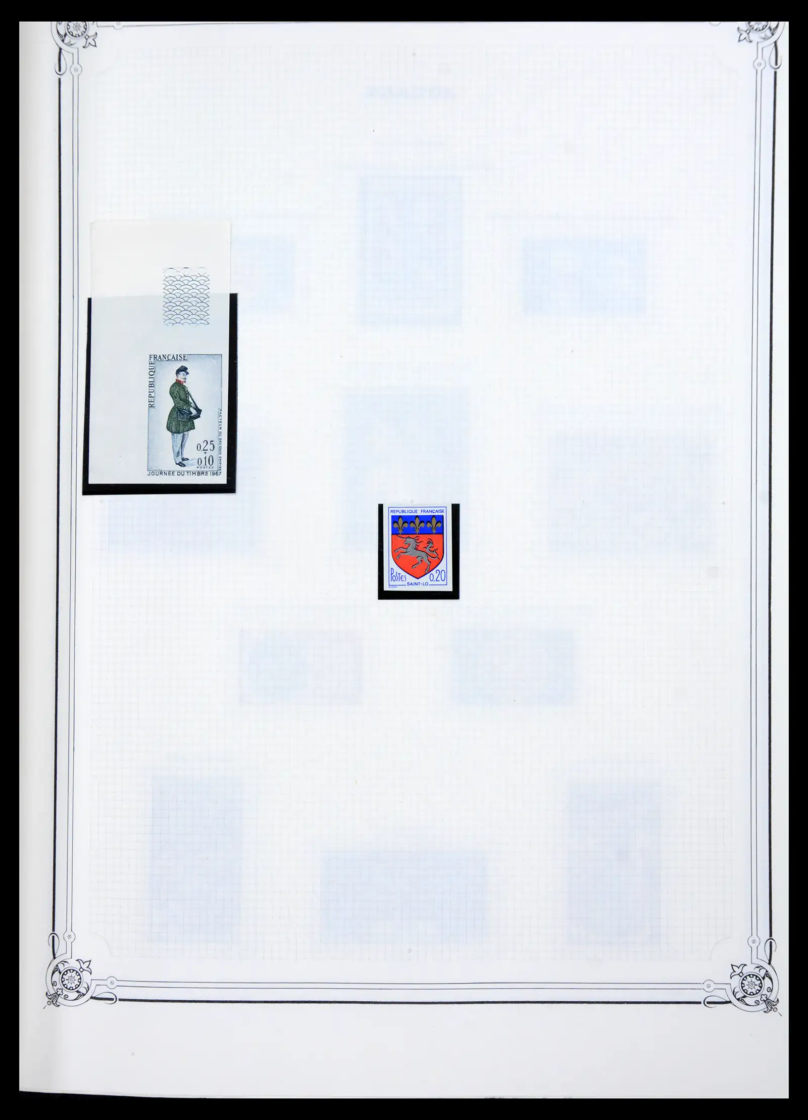 41337 0029 - Postzegelverzameling 41337 Frankrijk 1962-2005.