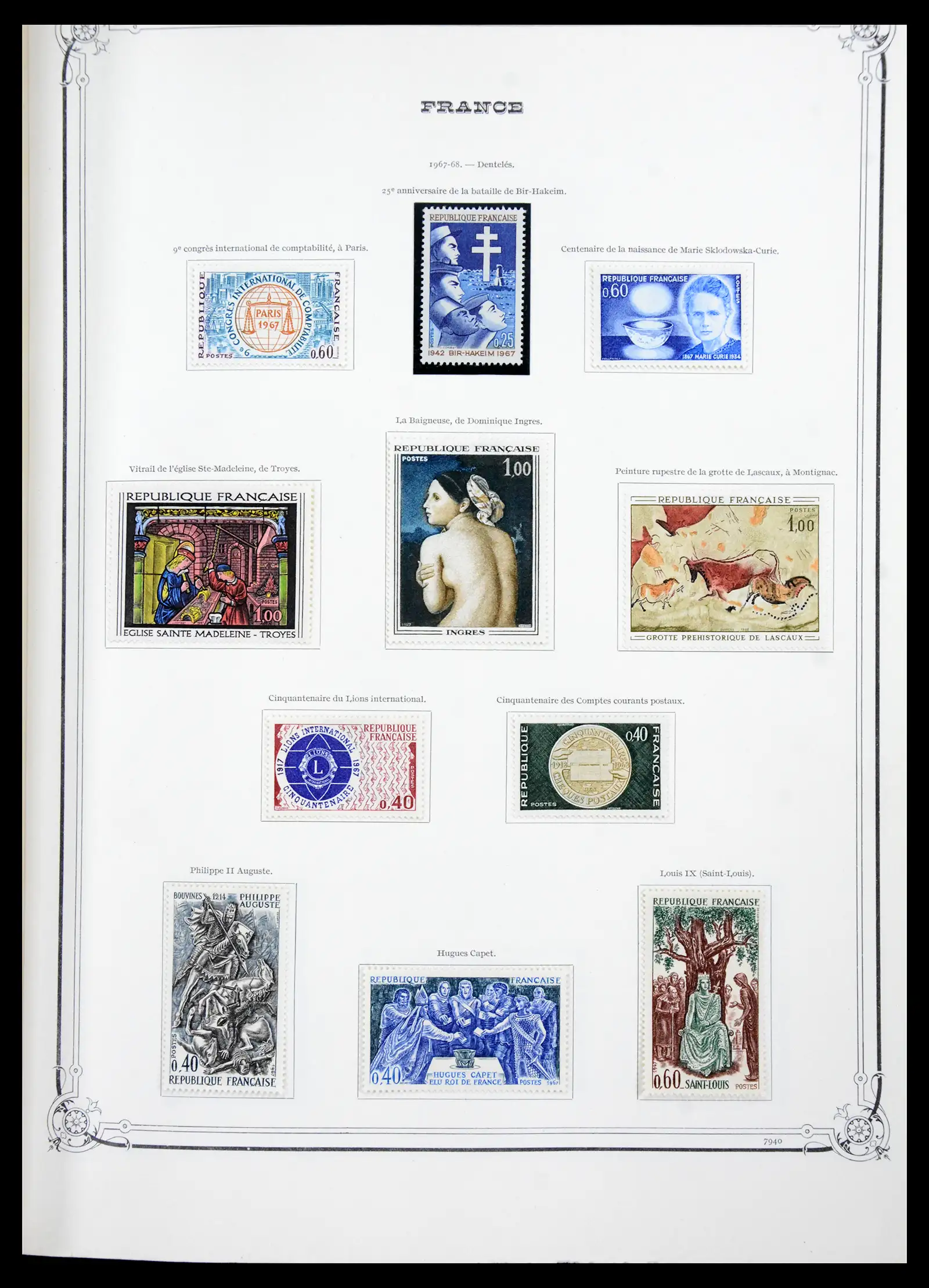 41337 0030 - Postzegelverzameling 41337 Frankrijk 1962-2005.