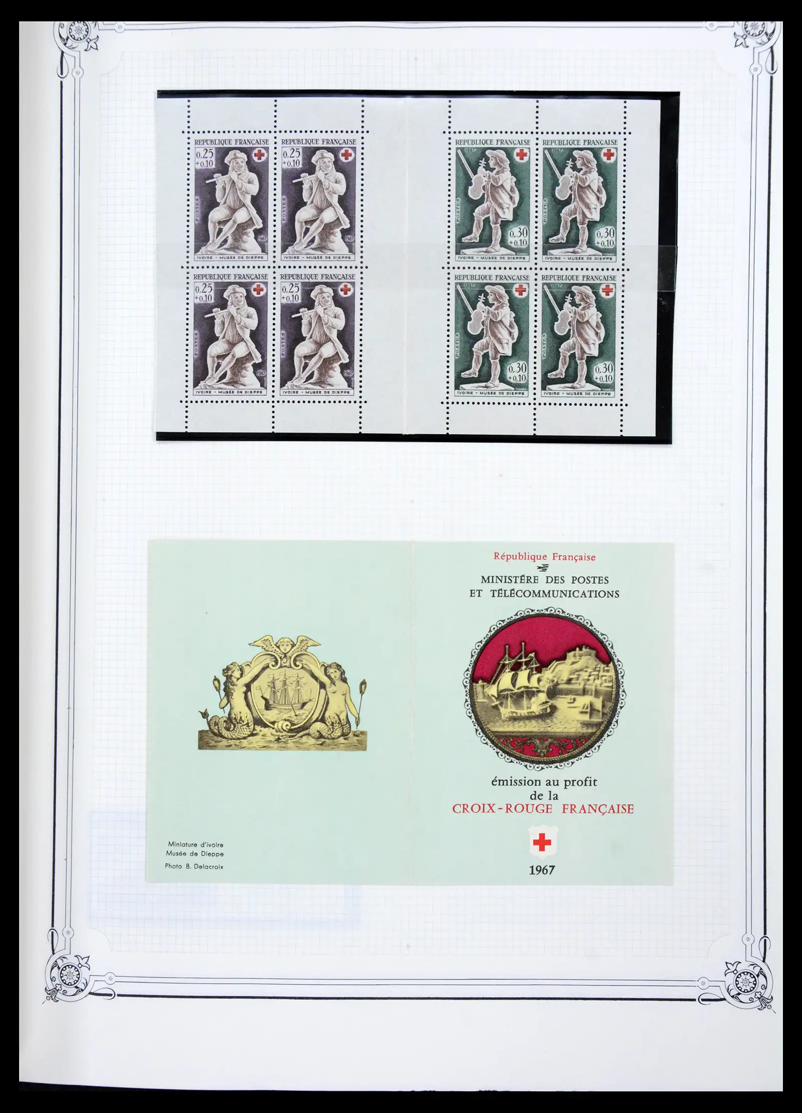 41337 0034 - Postzegelverzameling 41337 Frankrijk 1962-2005.