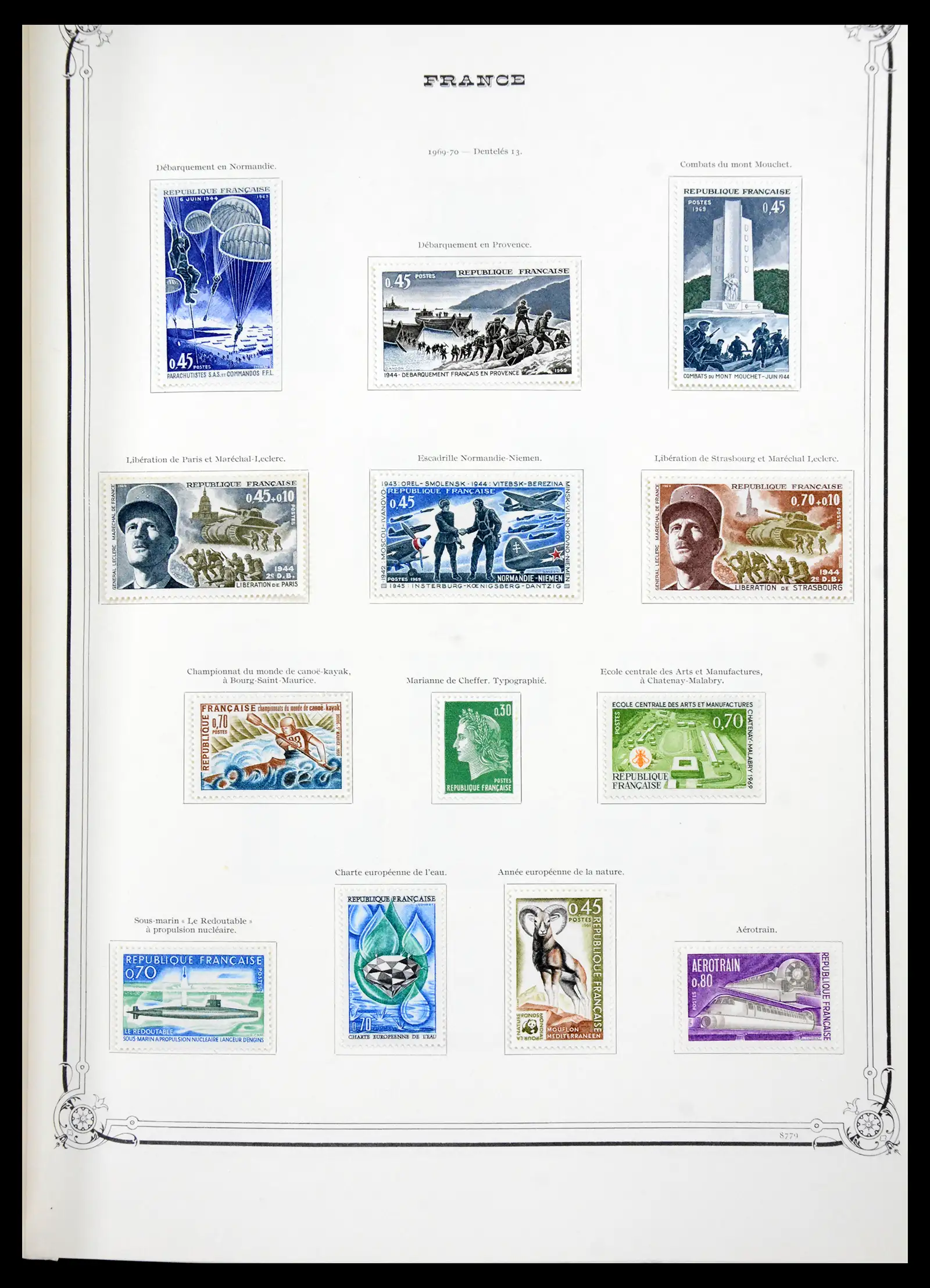 41337 0042 - Postzegelverzameling 41337 Frankrijk 1962-2005.