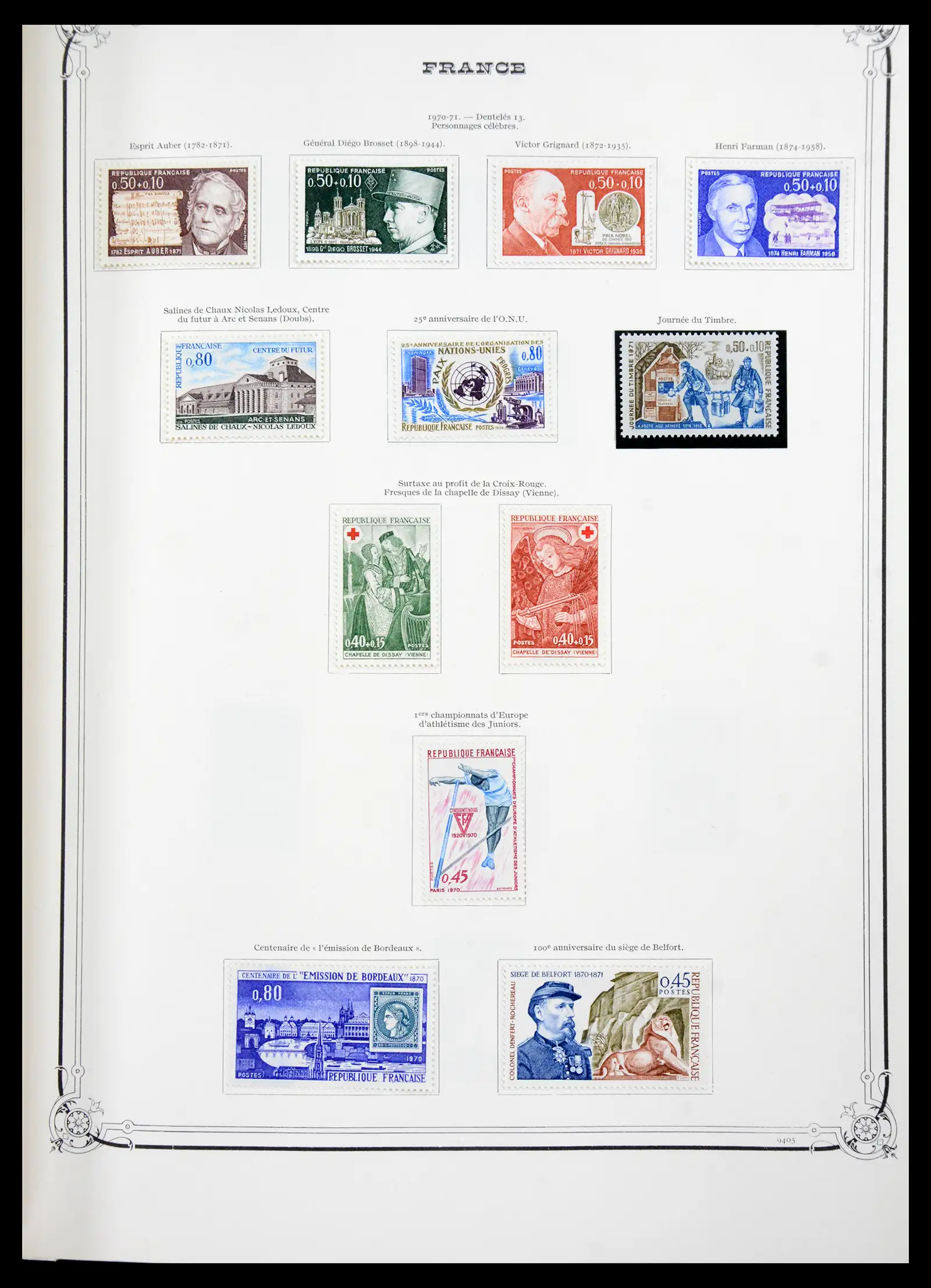 41337 0049 - Postzegelverzameling 41337 Frankrijk 1962-2005.