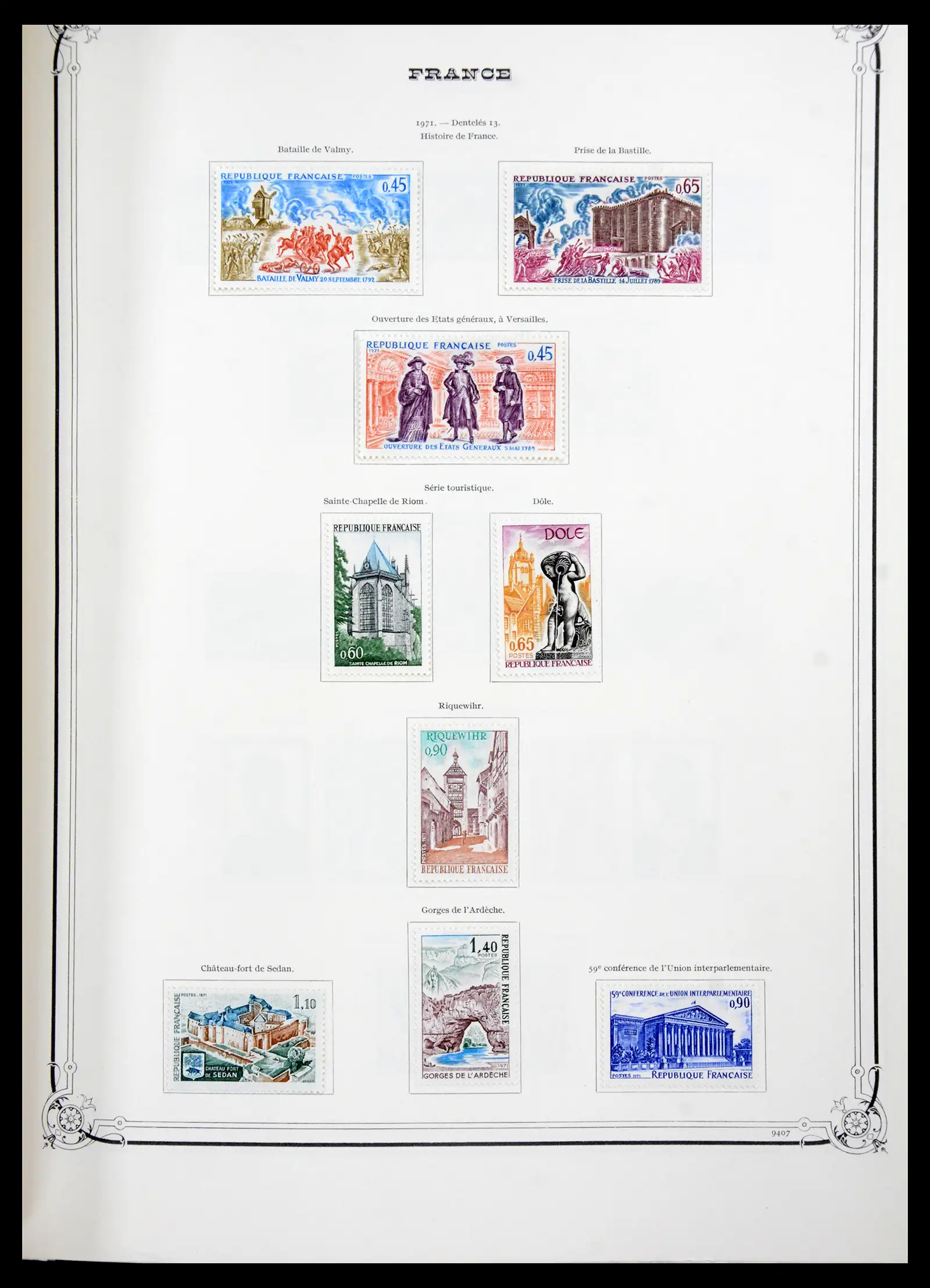 41337 0052 - Postzegelverzameling 41337 Frankrijk 1962-2005.