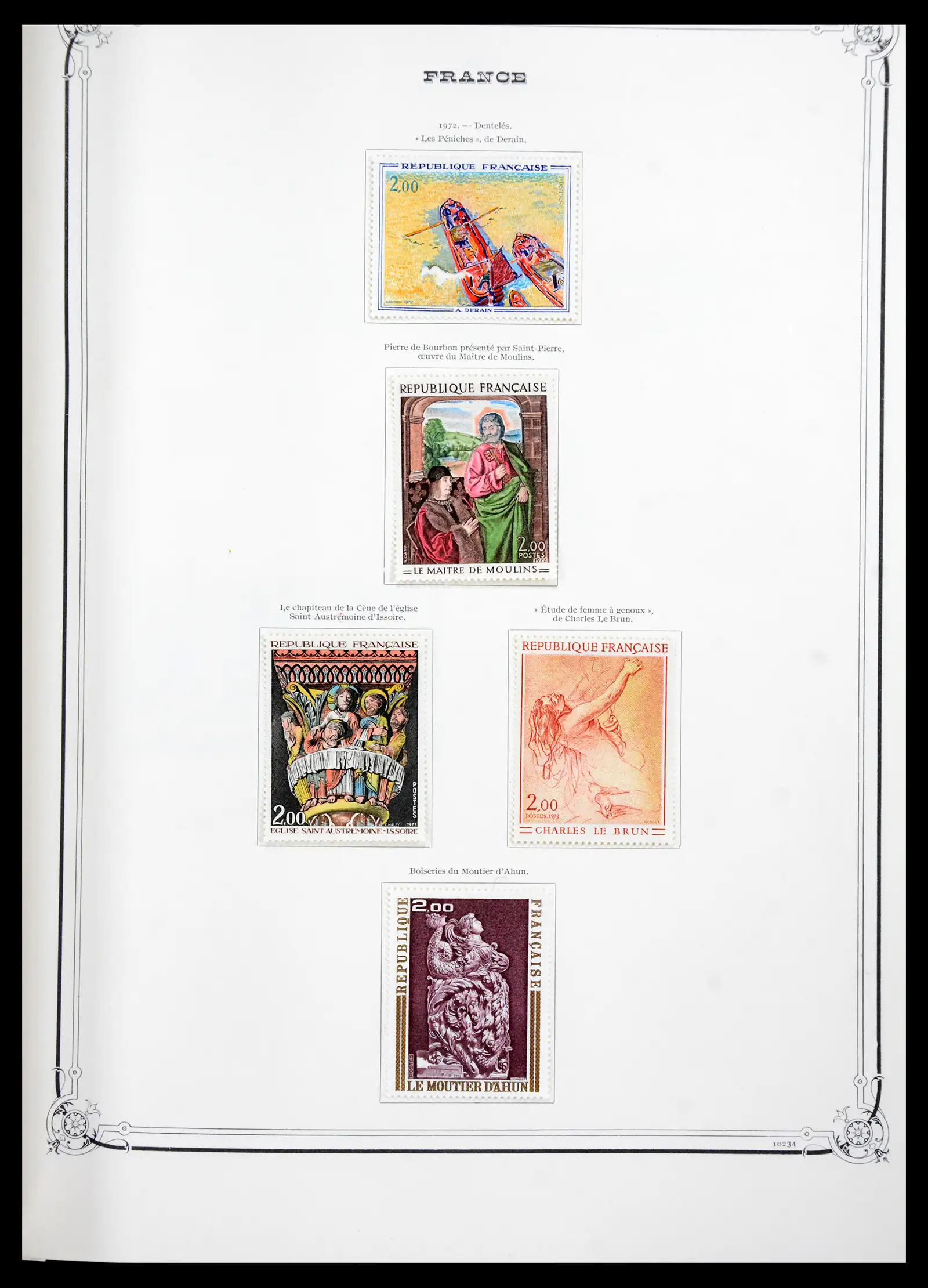 41337 0057 - Postzegelverzameling 41337 Frankrijk 1962-2005.