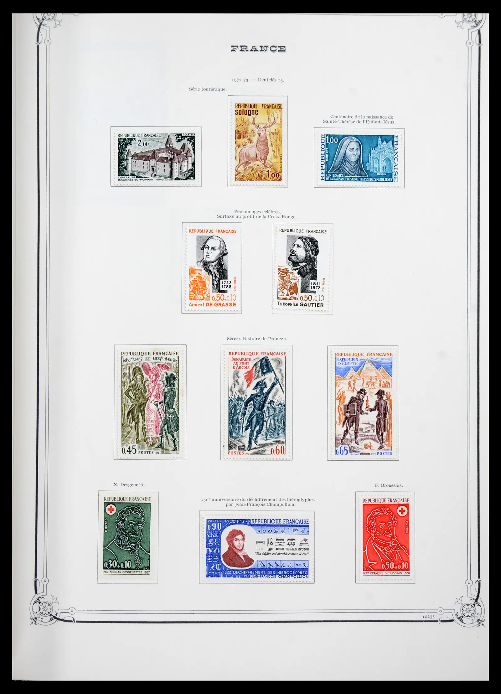 41337 0059 - Postzegelverzameling 41337 Frankrijk 1962-2005.