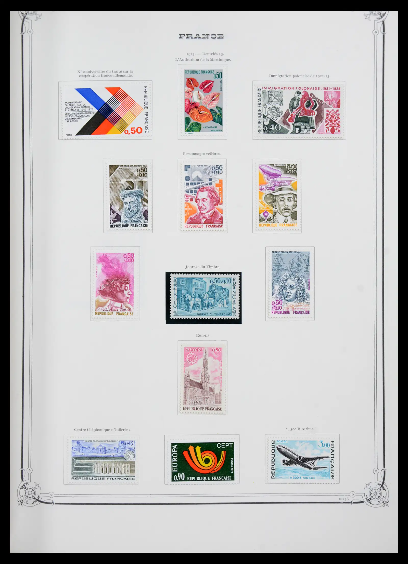 41337 0061 - Postzegelverzameling 41337 Frankrijk 1962-2005.