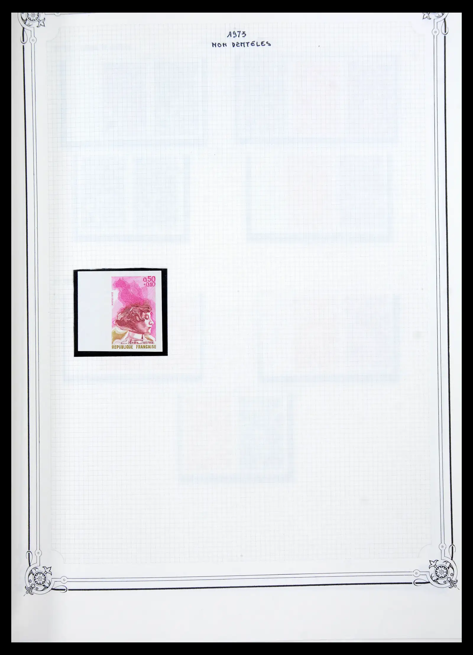 41337 0062 - Postzegelverzameling 41337 Frankrijk 1962-2005.