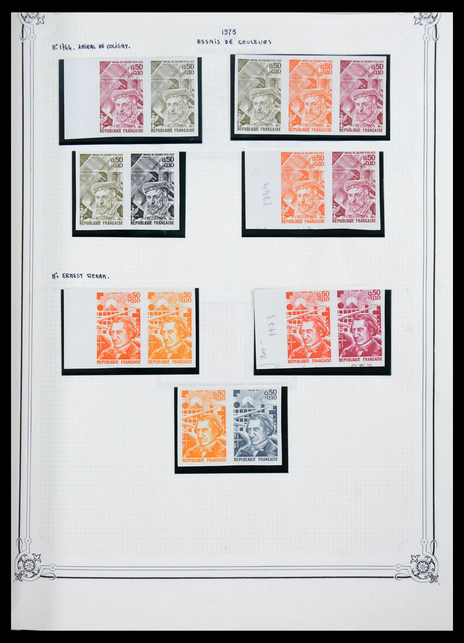 41337 0063 - Postzegelverzameling 41337 Frankrijk 1962-2005.