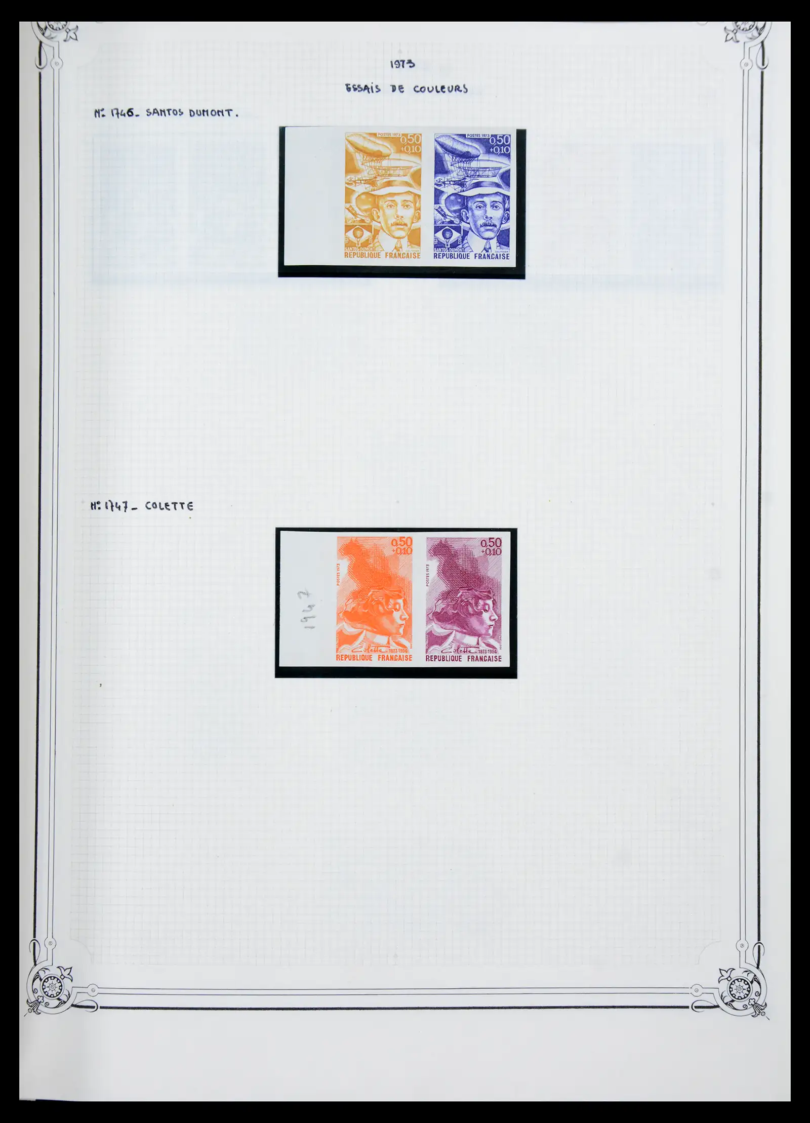 41337 0064 - Postzegelverzameling 41337 Frankrijk 1962-2005.