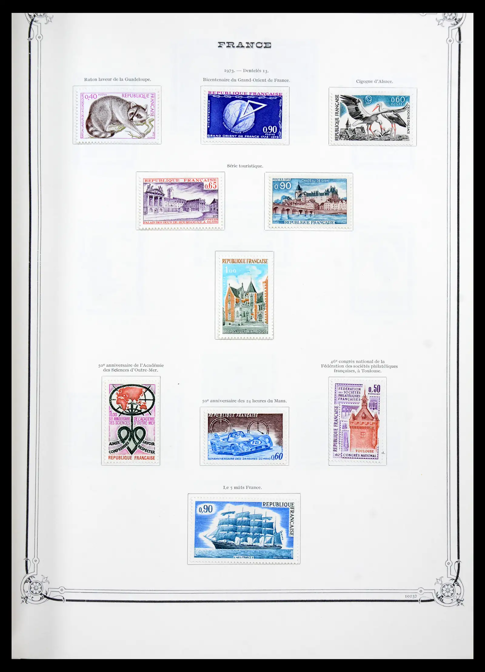 41337 0066 - Postzegelverzameling 41337 Frankrijk 1962-2005.