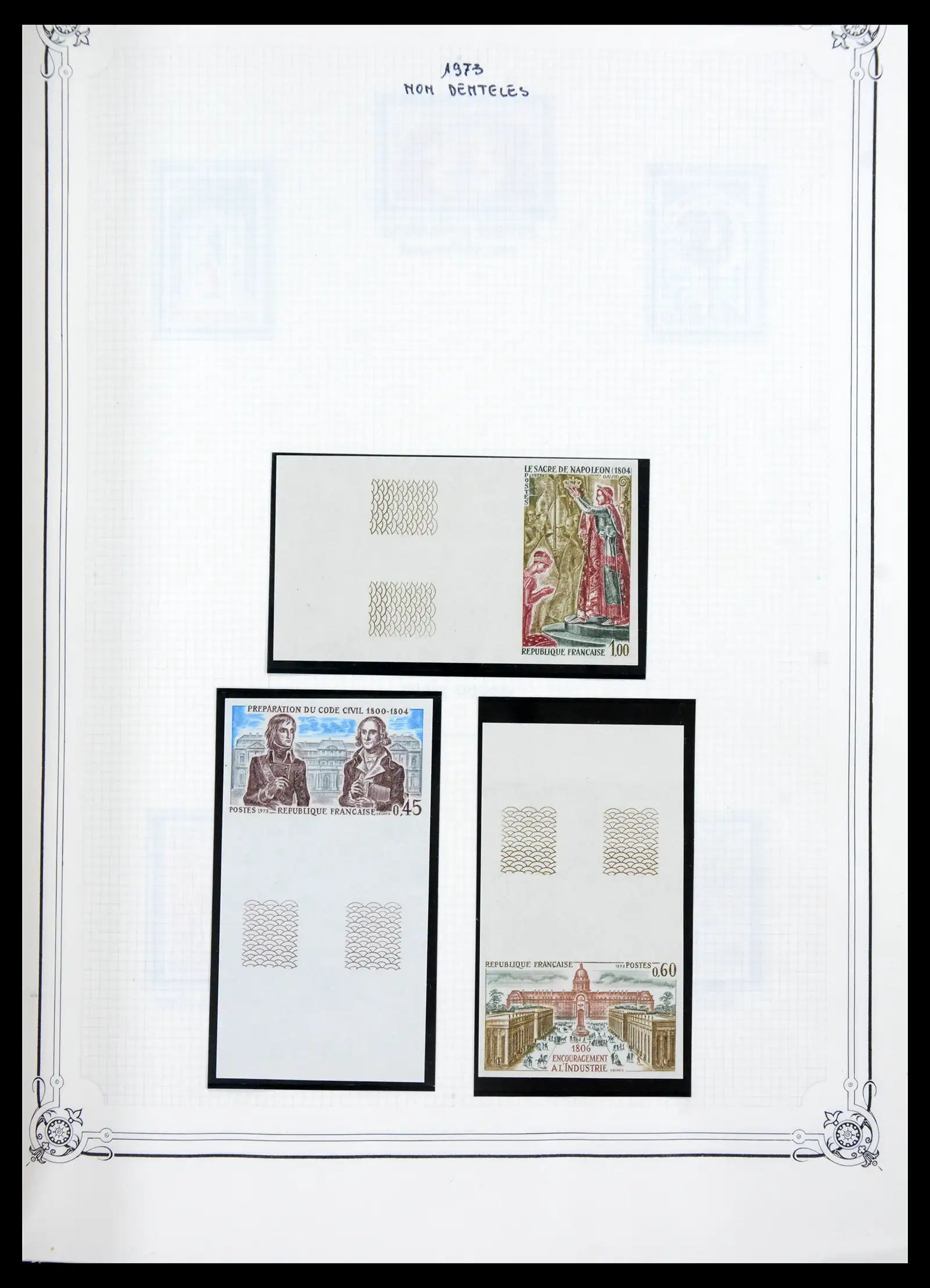 41337 0068 - Postzegelverzameling 41337 Frankrijk 1962-2005.