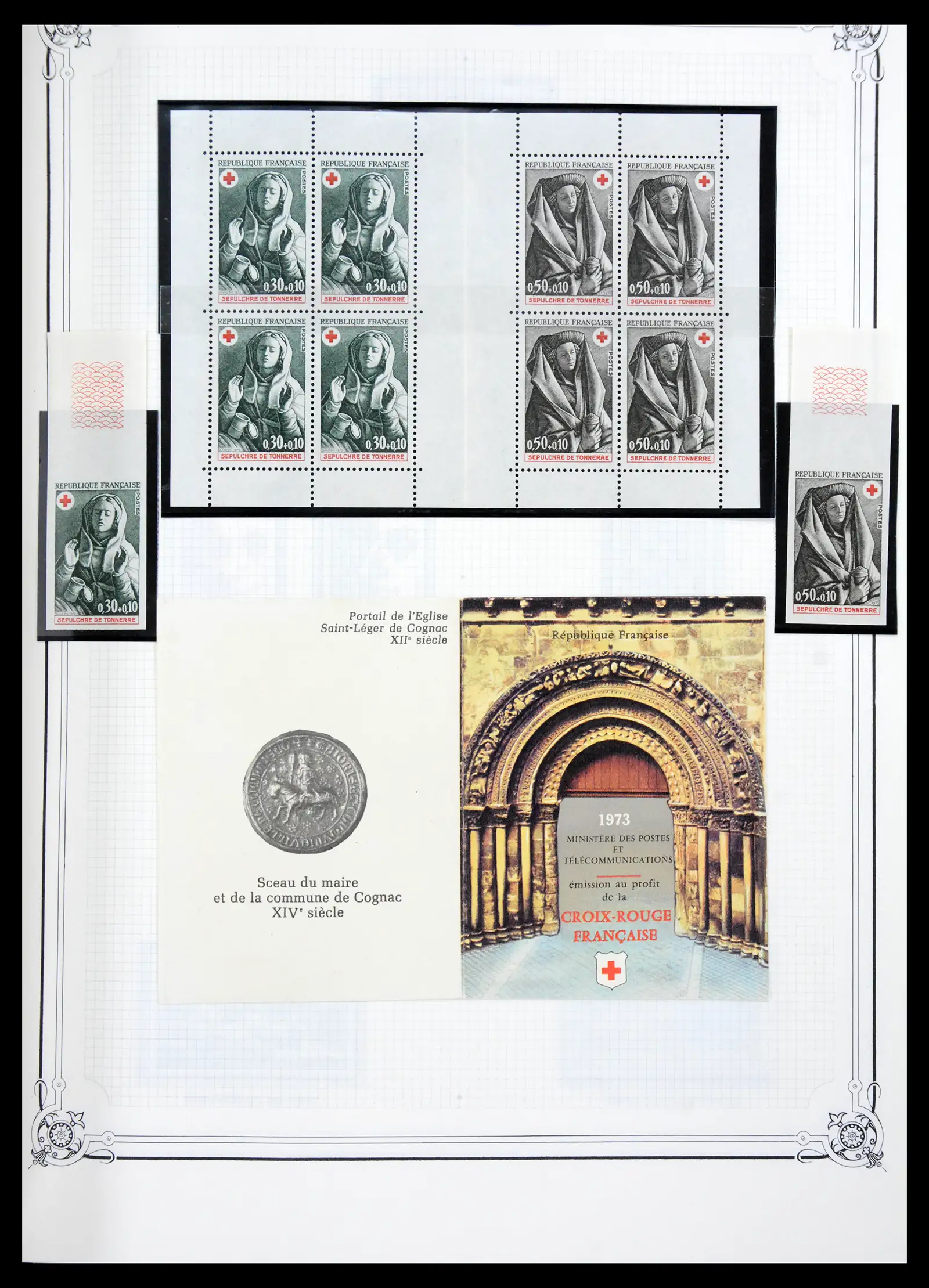 41337 0070 - Postzegelverzameling 41337 Frankrijk 1962-2005.