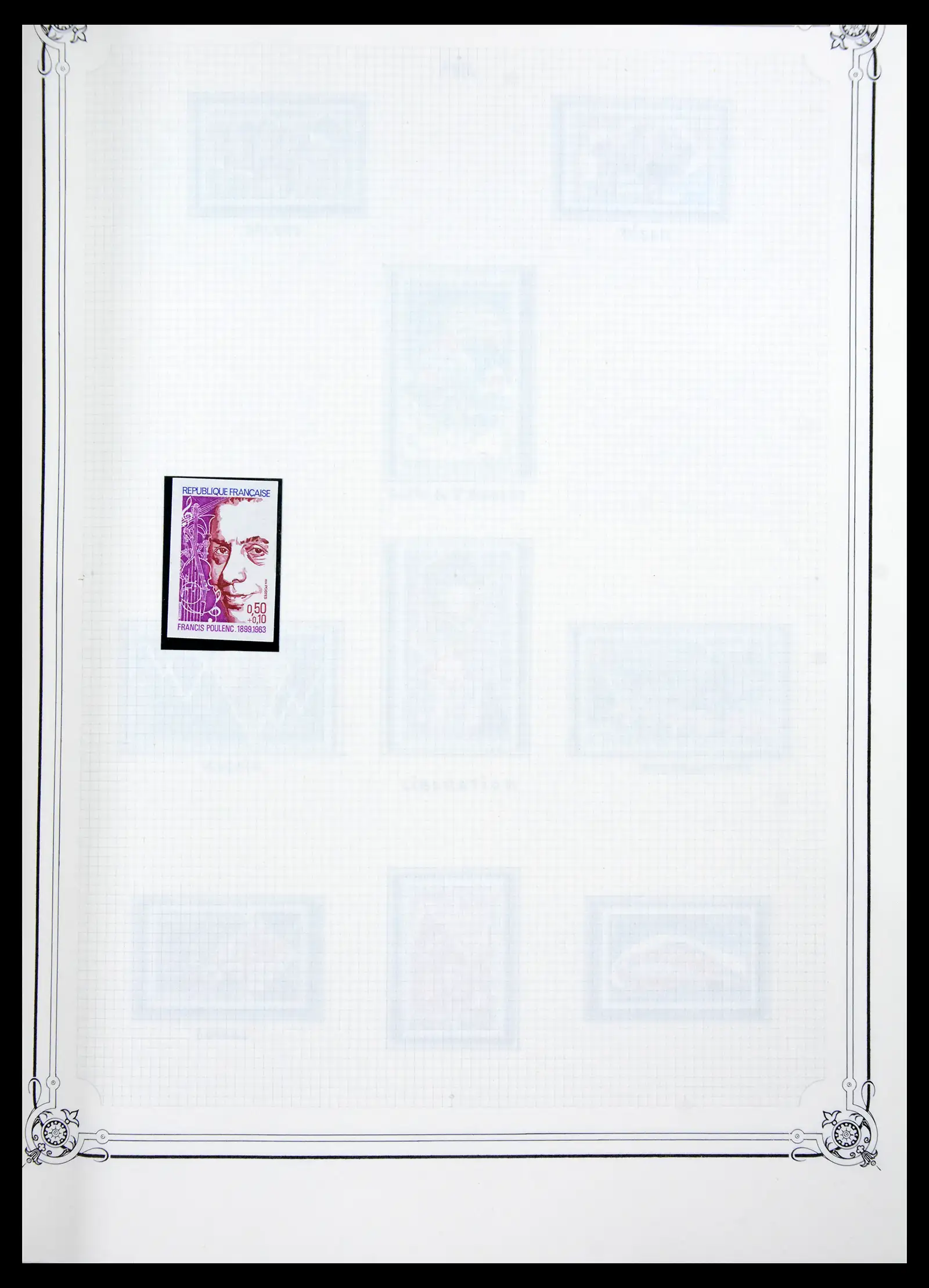 41337 0072 - Postzegelverzameling 41337 Frankrijk 1962-2005.