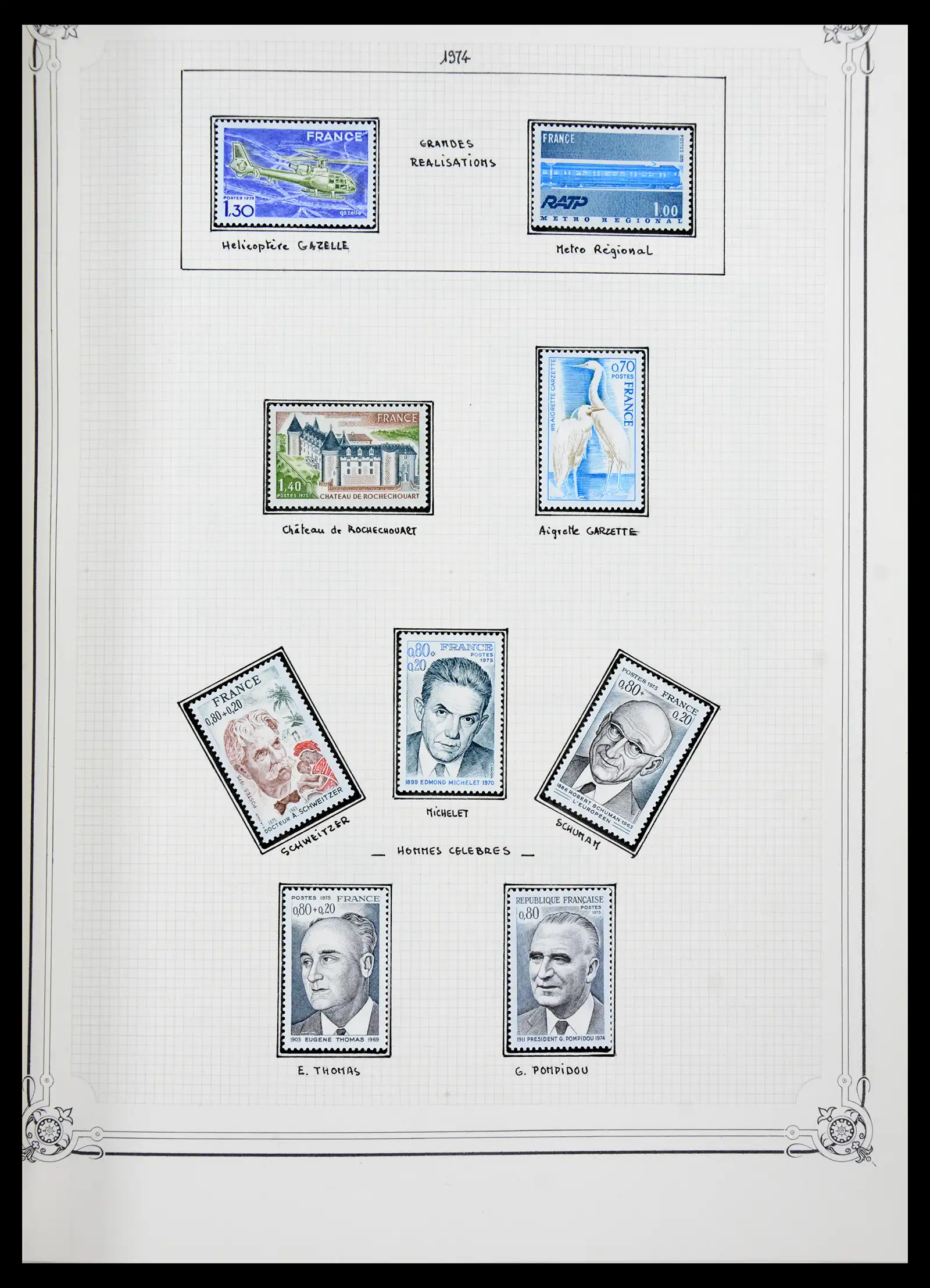 41337 0078 - Postzegelverzameling 41337 Frankrijk 1962-2005.