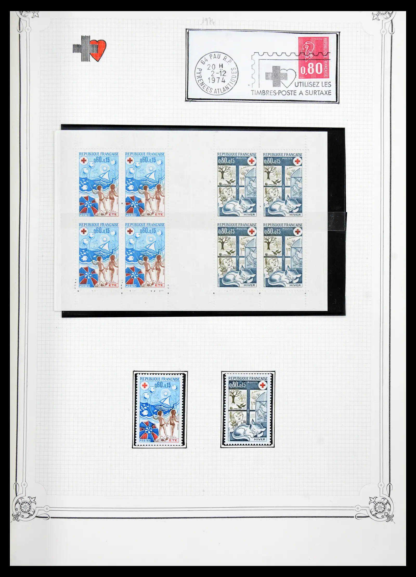 41337 0079 - Postzegelverzameling 41337 Frankrijk 1962-2005.