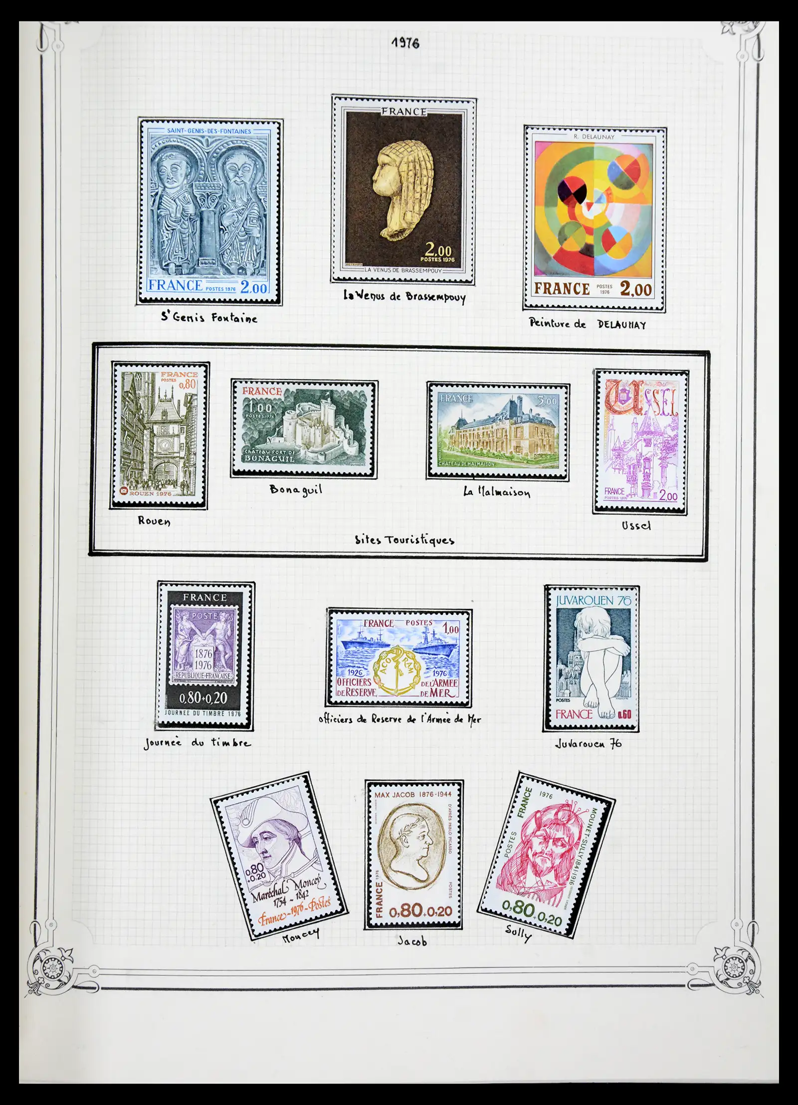 41337 0087 - Postzegelverzameling 41337 Frankrijk 1962-2005.