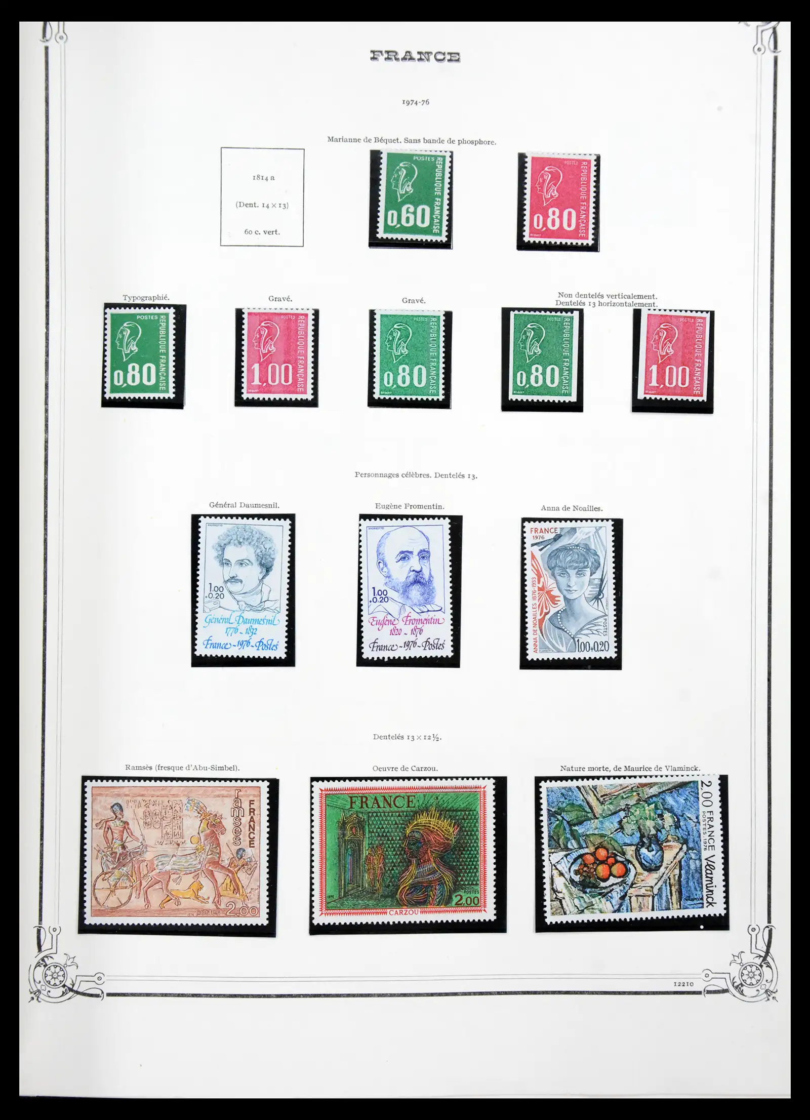 41337 0092 - Postzegelverzameling 41337 Frankrijk 1962-2005.