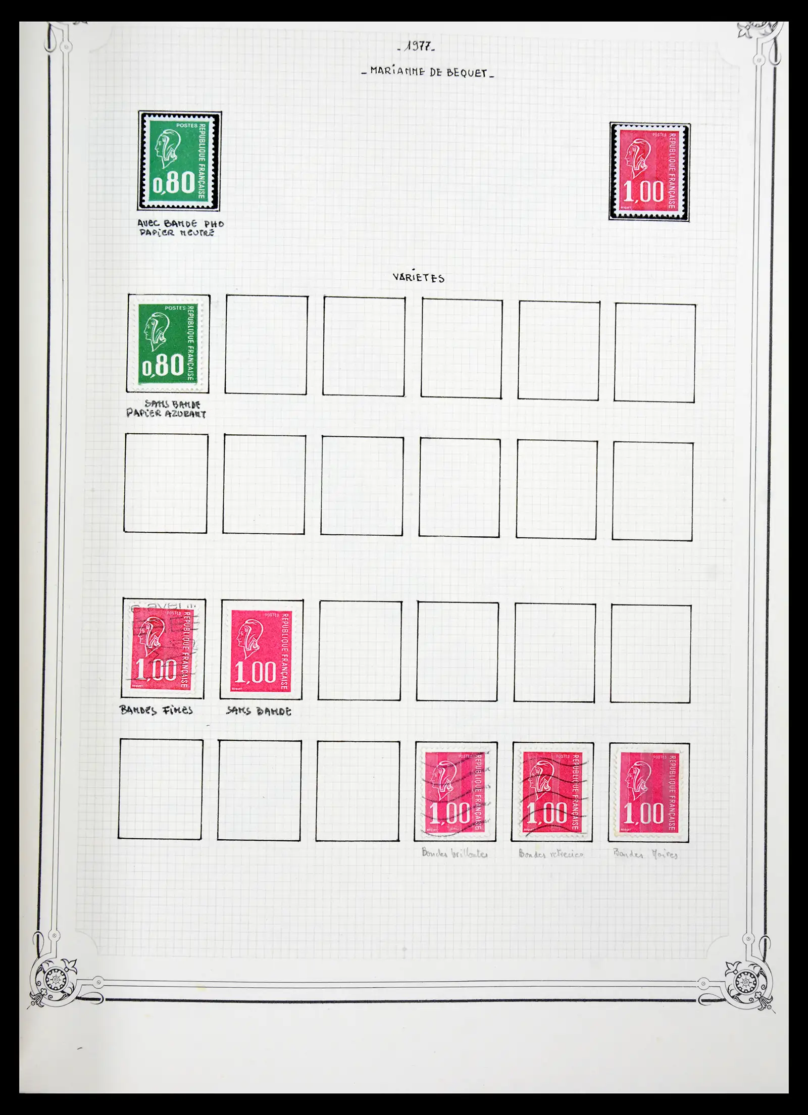 41337 0093 - Postzegelverzameling 41337 Frankrijk 1962-2005.