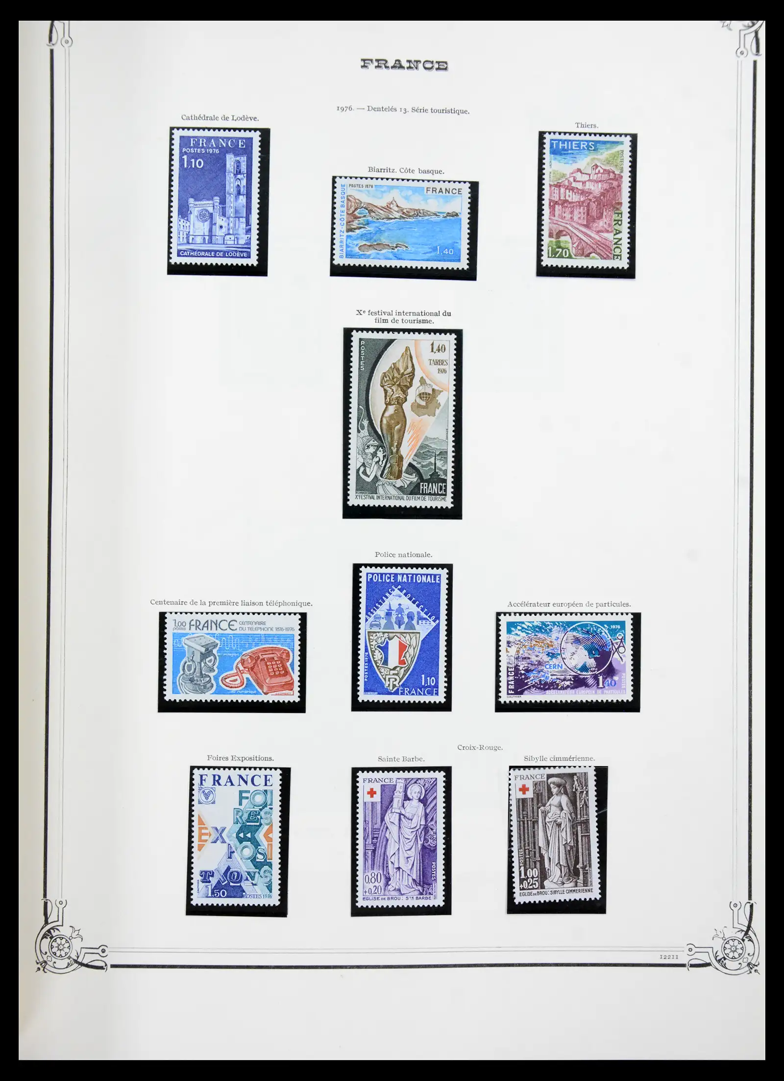 41337 0095 - Postzegelverzameling 41337 Frankrijk 1962-2005.