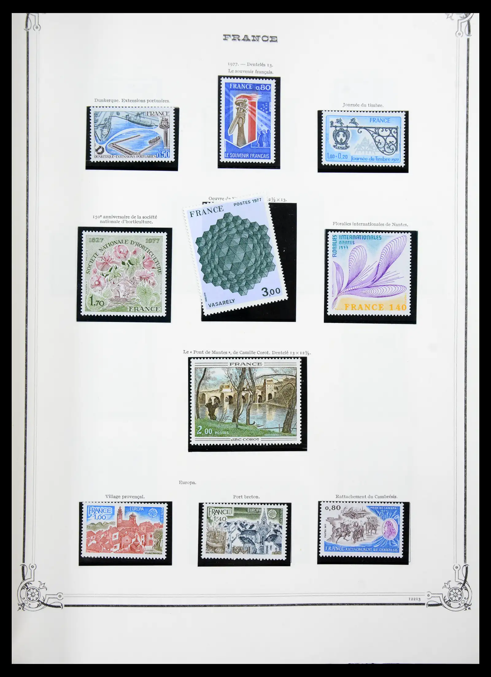 41337 0098 - Postzegelverzameling 41337 Frankrijk 1962-2005.