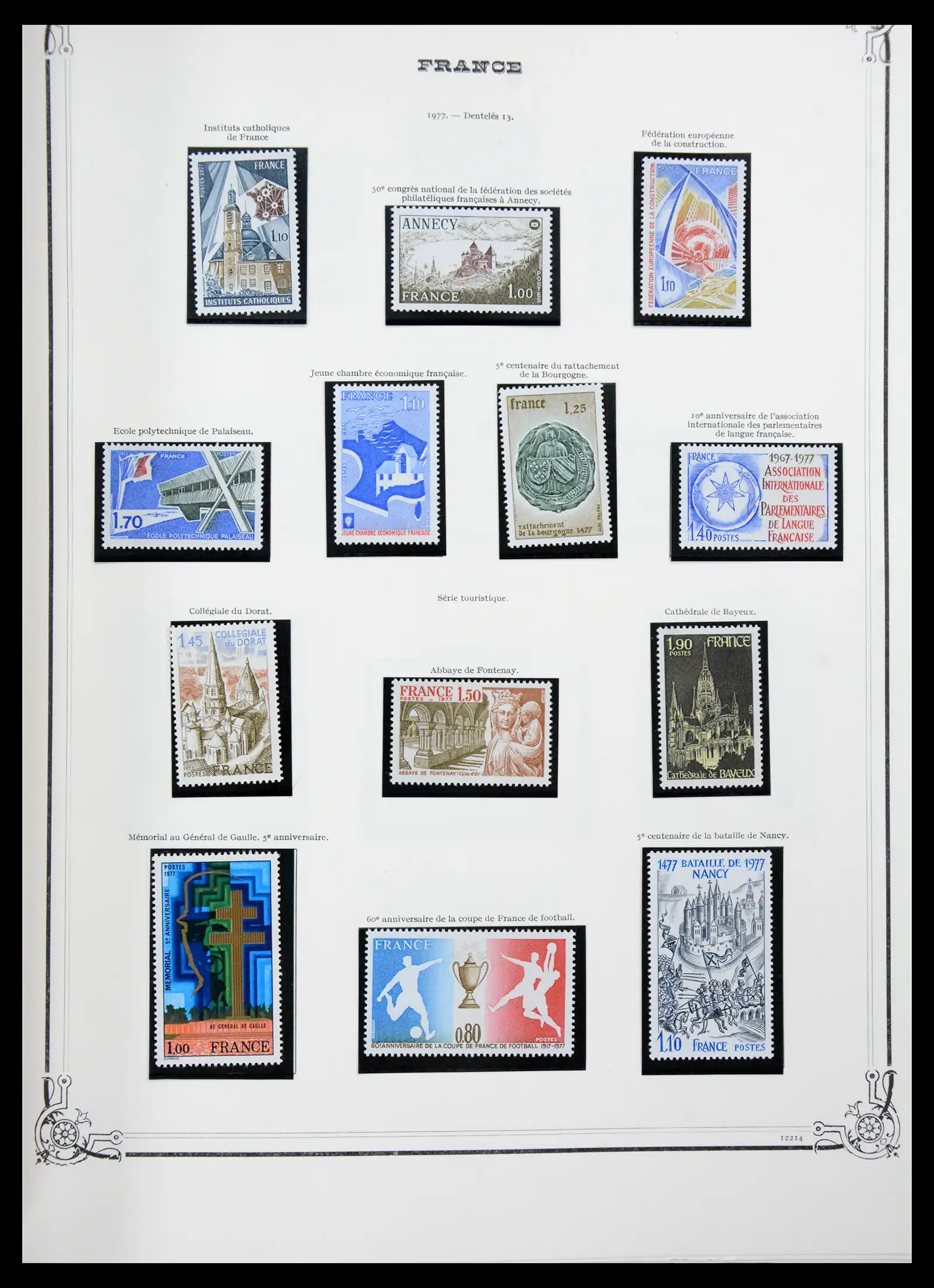 41337 0099 - Postzegelverzameling 41337 Frankrijk 1962-2005.