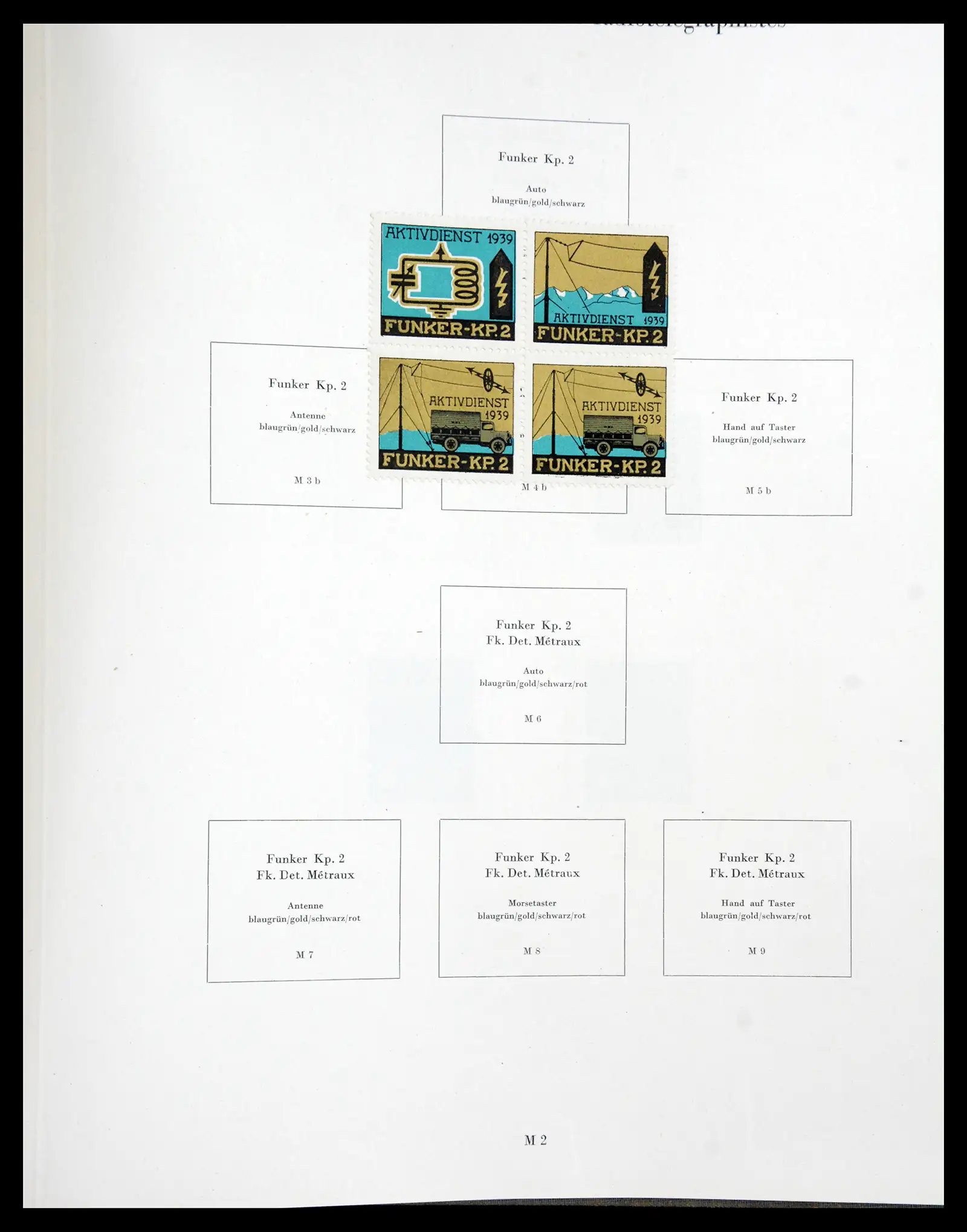 41339 0073 - Postzegelverzameling 41339 Zwitserland soldatenzegels 1939-1945.