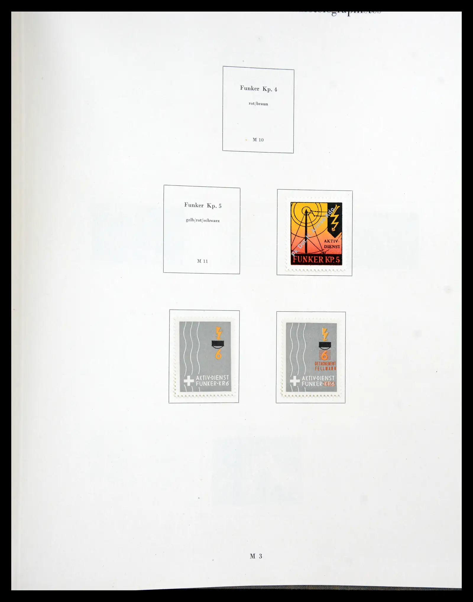 41339 0074 - Postzegelverzameling 41339 Zwitserland soldatenzegels 1939-1945.