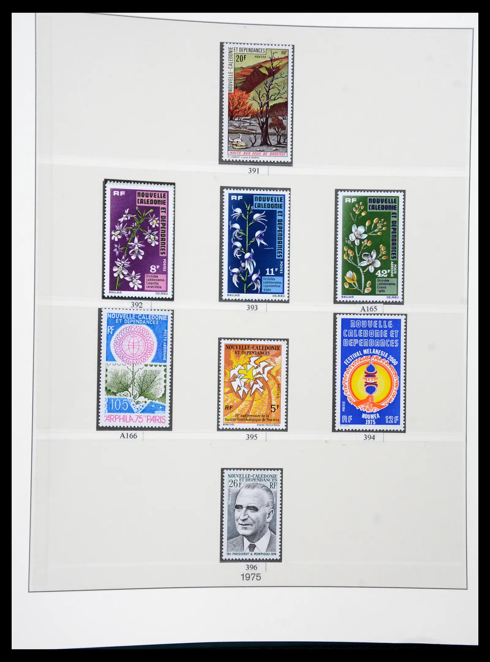 41341 0037 - Postzegelverzameling 41341 Nieuw Caledonië 1900-2010.