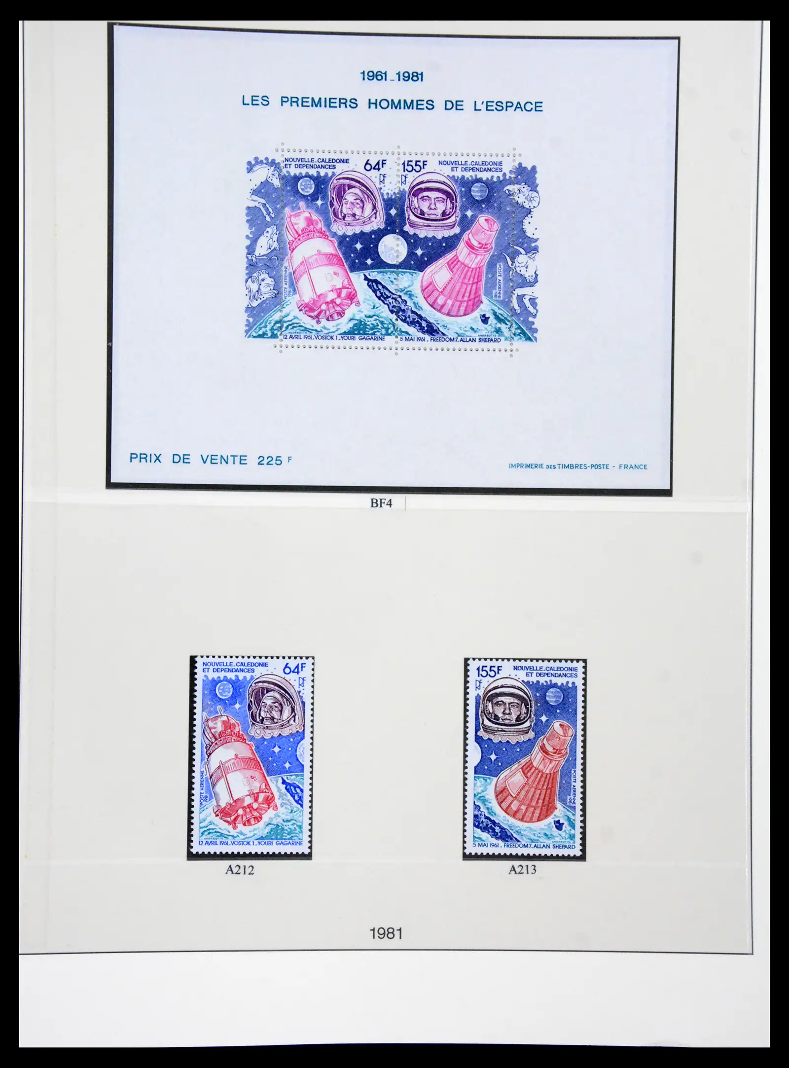 41341 0049 - Postzegelverzameling 41341 Nieuw Caledonië 1900-2010.