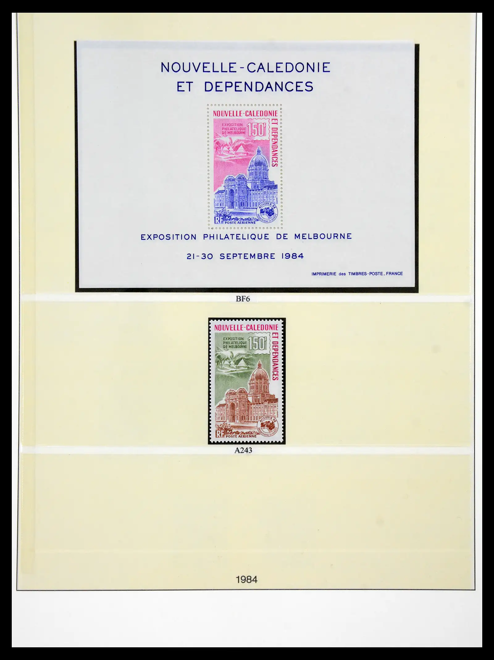 41341 0059 - Postzegelverzameling 41341 Nieuw Caledonië 1900-2010.