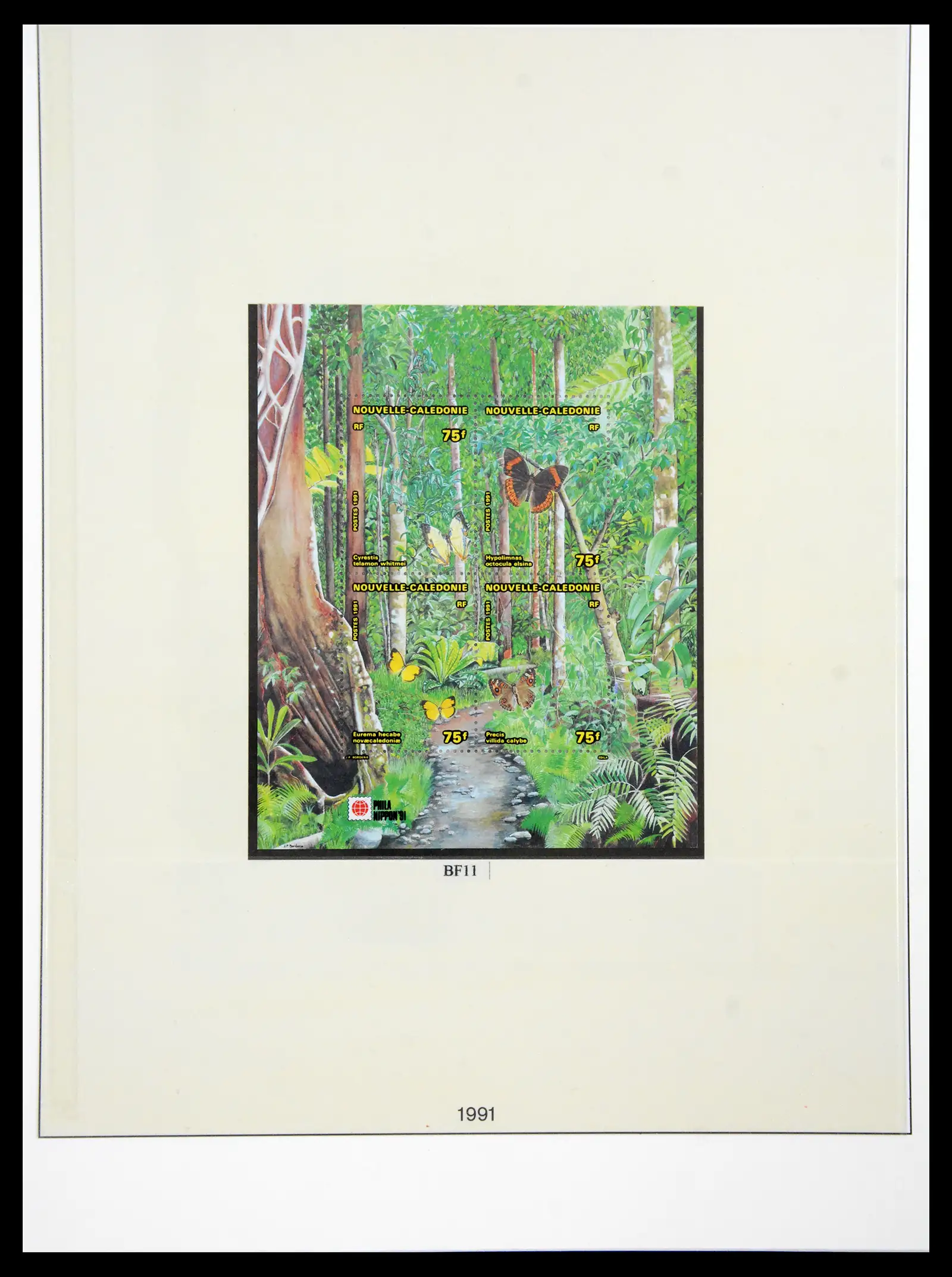 41341 0083 - Postzegelverzameling 41341 Nieuw Caledonië 1900-2010.