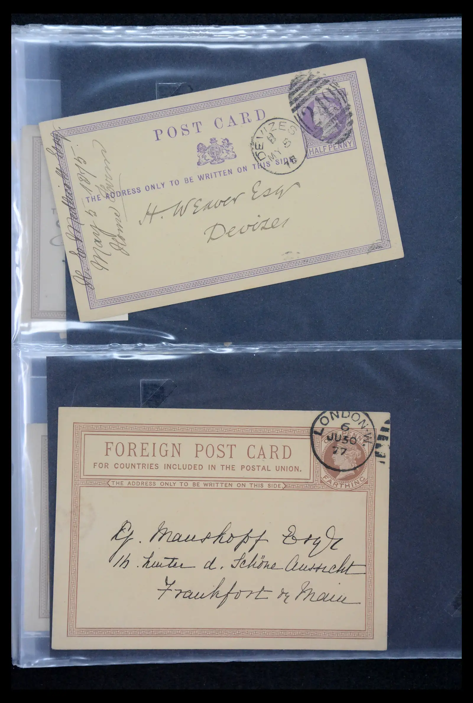 41344 0001 - Stamp collection 41344 Great Britain covers 1870-1950.